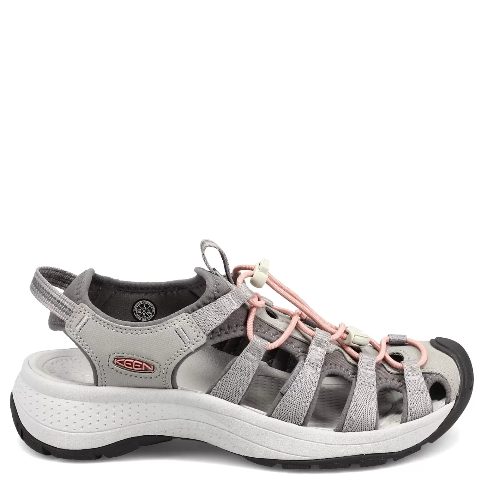 Online KEEN Women's , Astoria West Sandal Grey/Coral