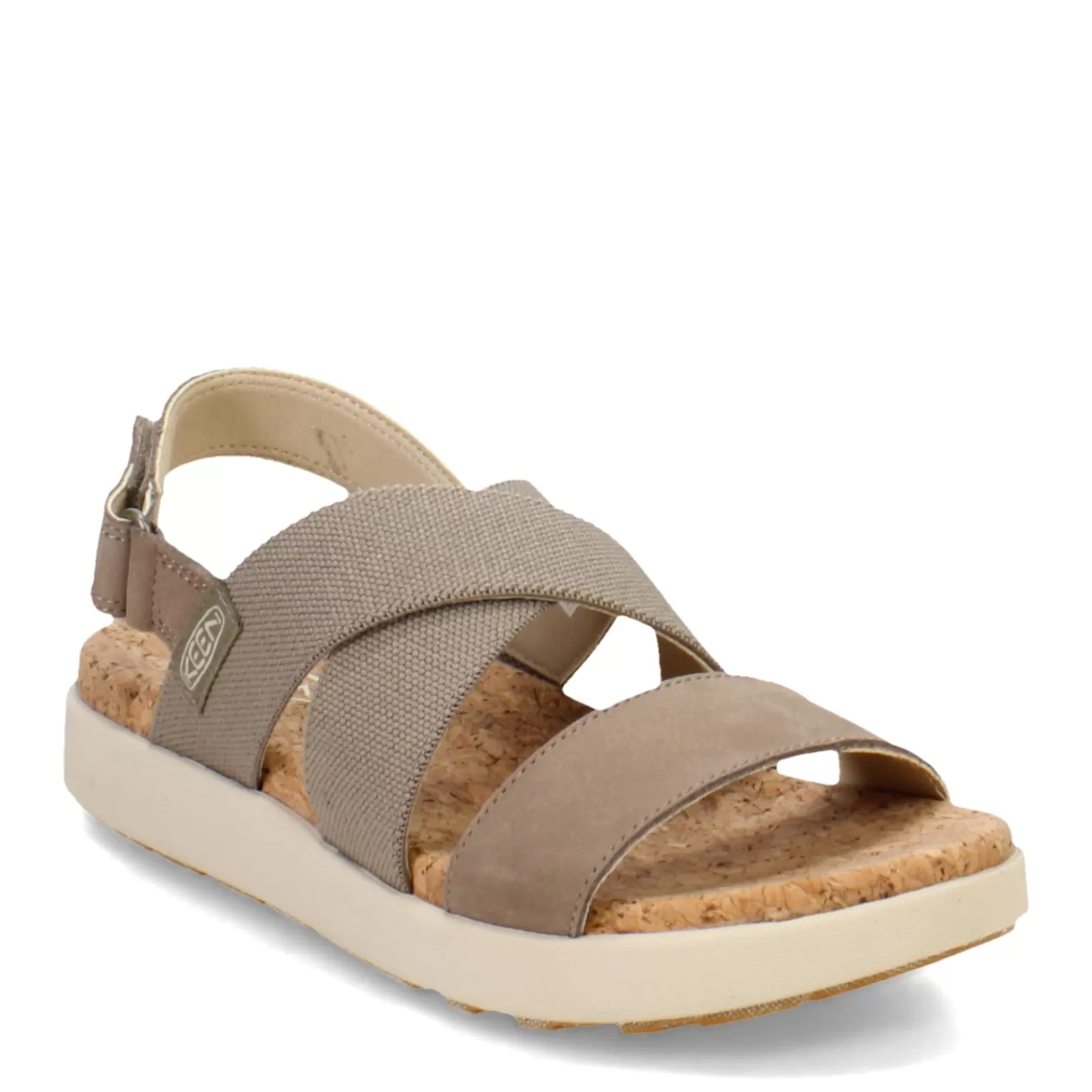 Shop KEEN Women's , Elle Criss Cross Sandal Brindle/Birch