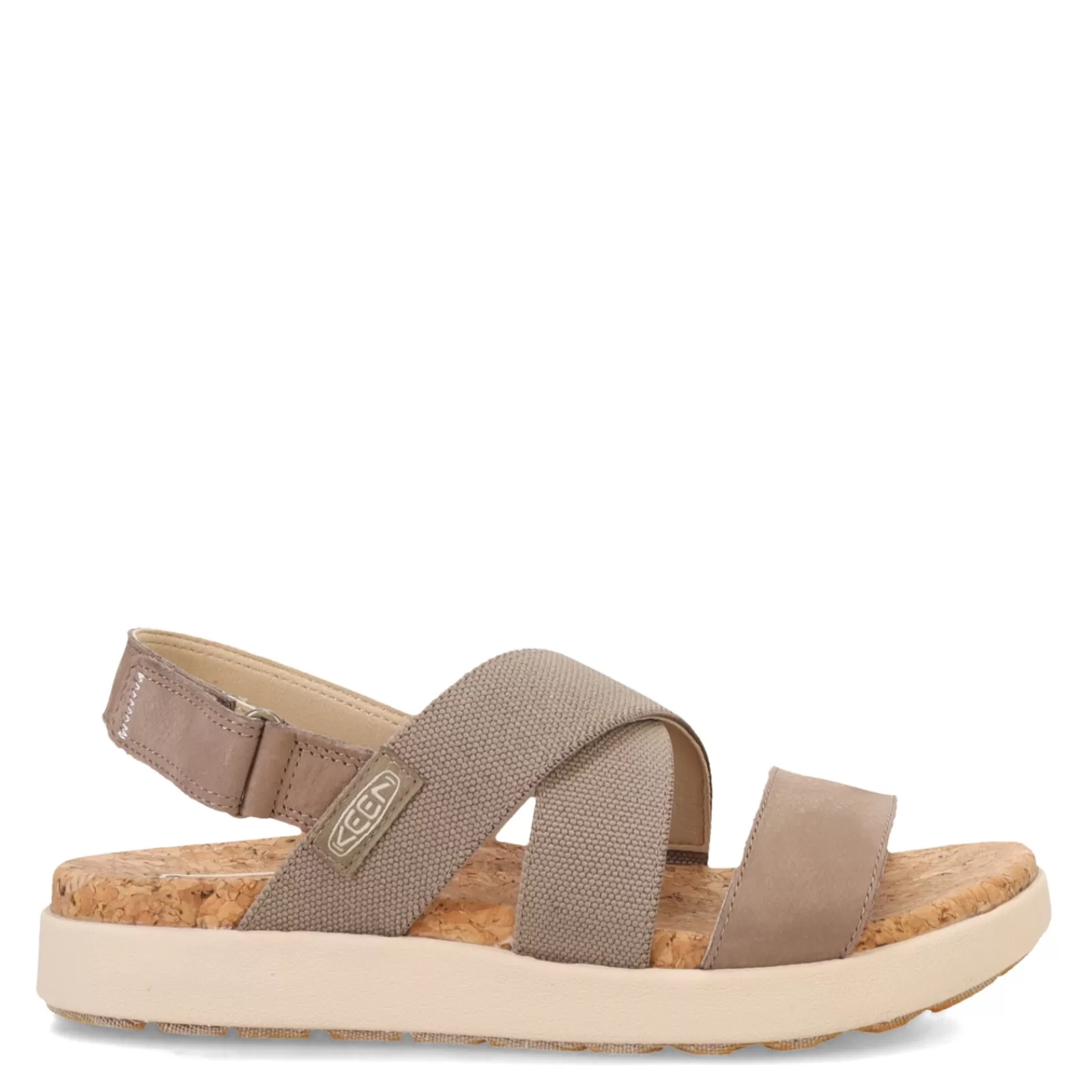 Shop KEEN Women's , Elle Criss Cross Sandal Brindle/Birch