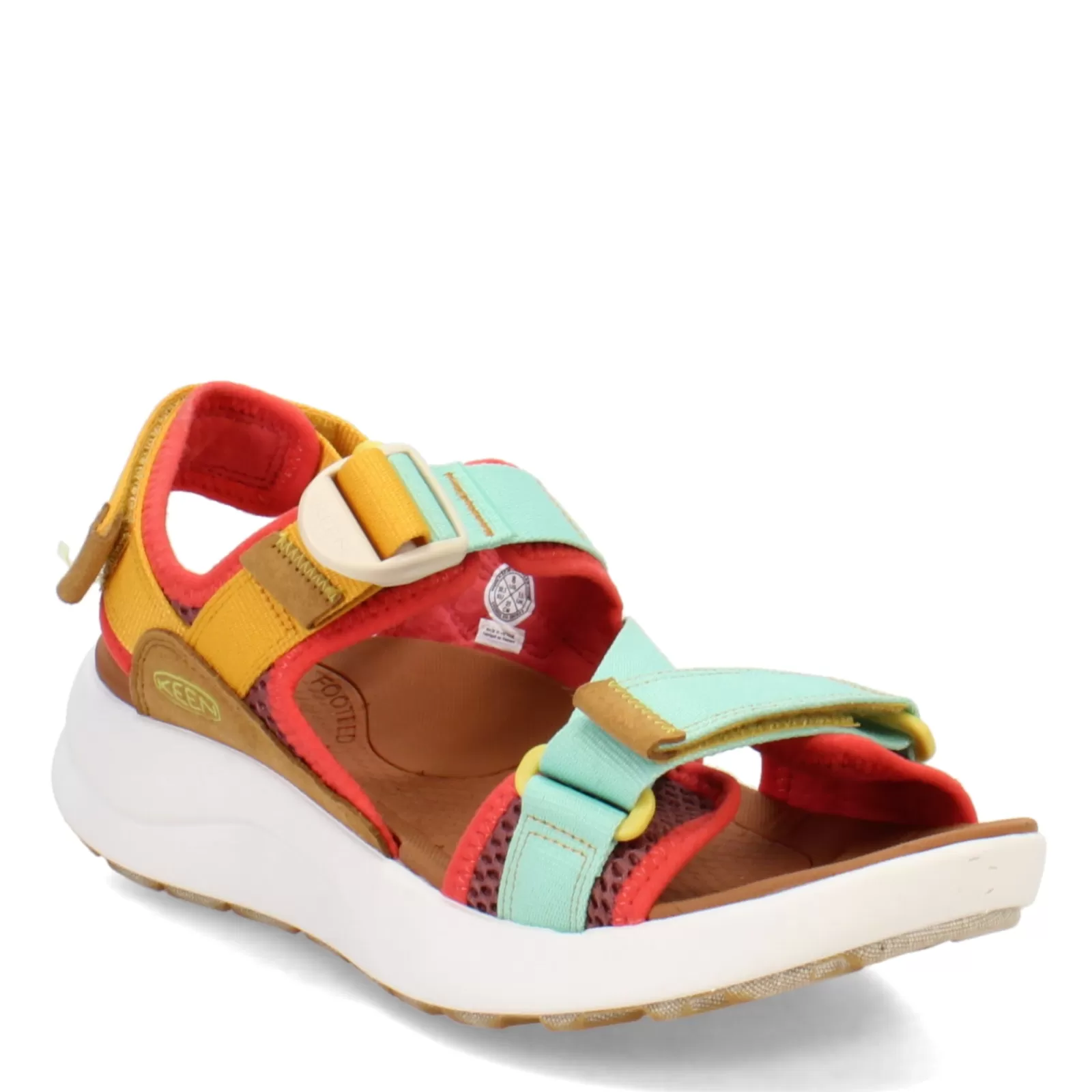 Clearance KEEN Women's , Elle Sport Backstrap Sandal Golden Yellow/Lichen