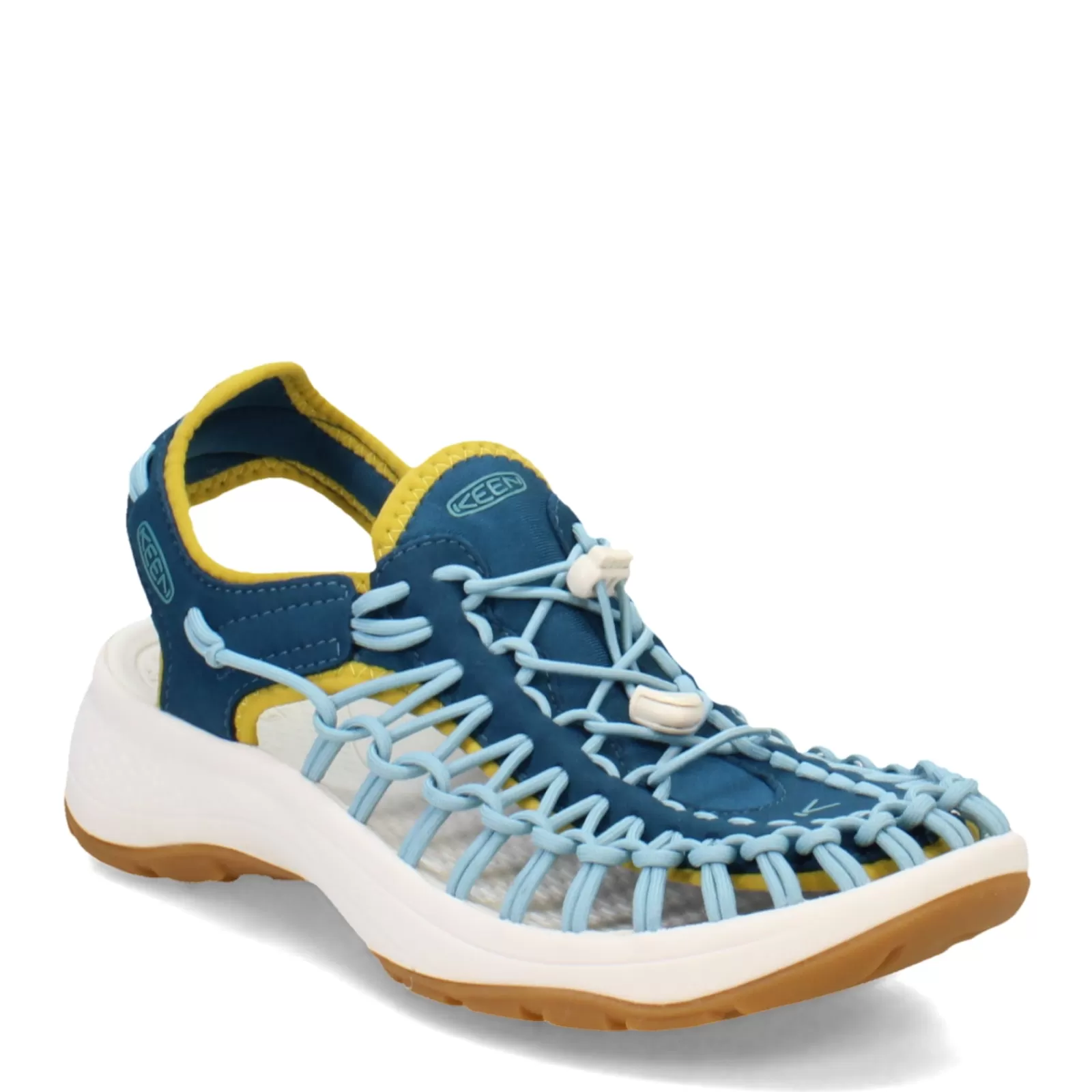 Outlet KEEN Women's , Uneek Astoria Sandal Legion Blue/Reef Waters