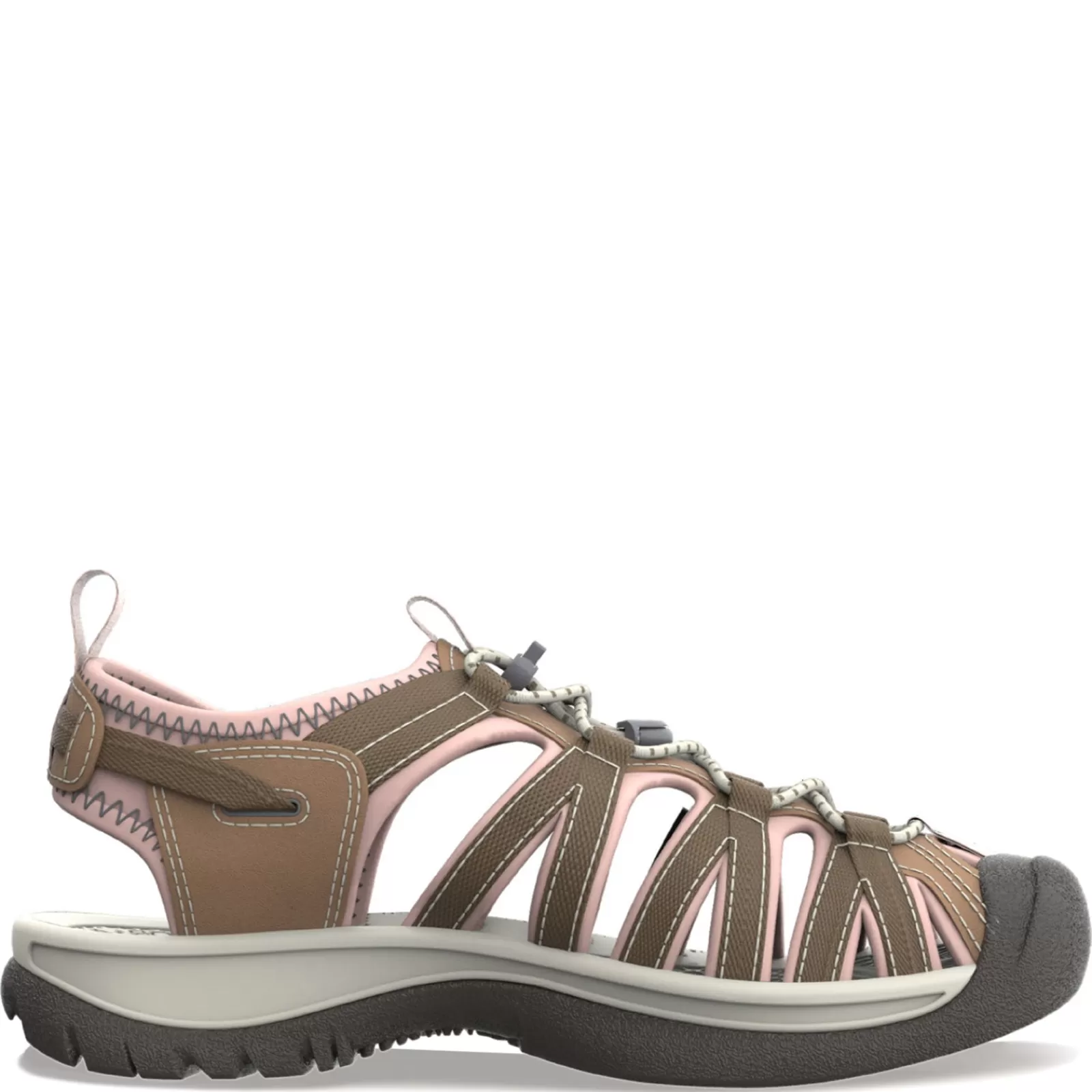 Online KEEN Women's , Whisper Sandal Toasted Coconut/Peach Whip