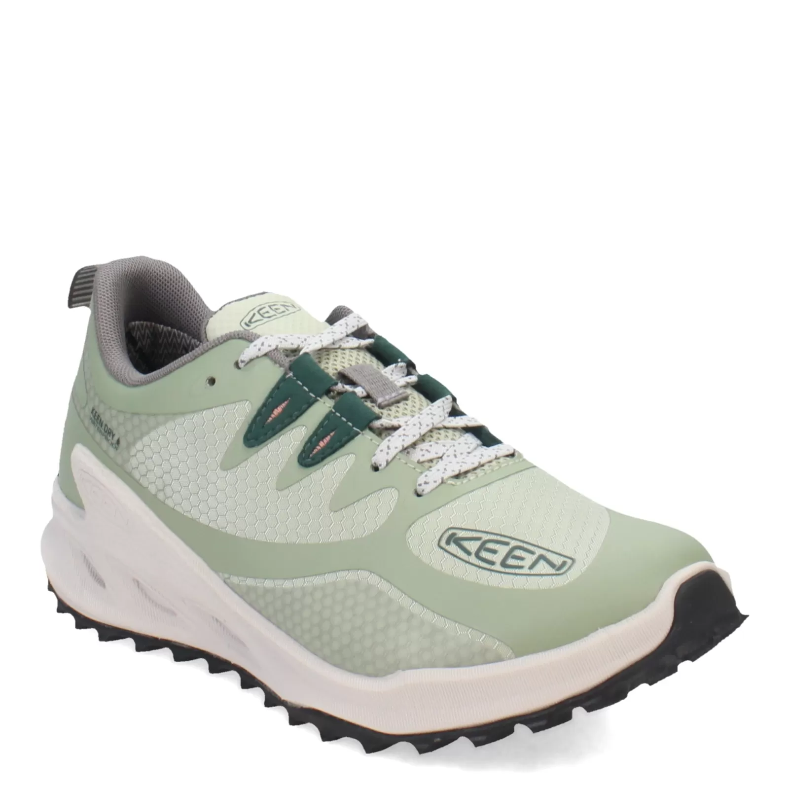 New KEEN Women's , Zionic Hiking Shoe Desert Sage/Ember Glow