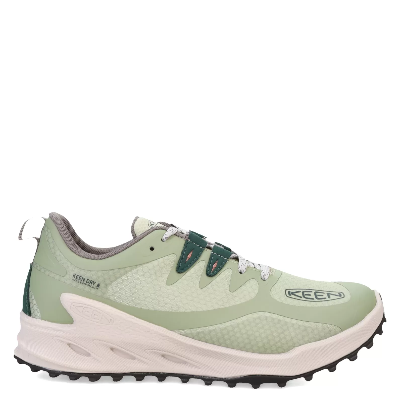 New KEEN Women's , Zionic Hiking Shoe Desert Sage/Ember Glow