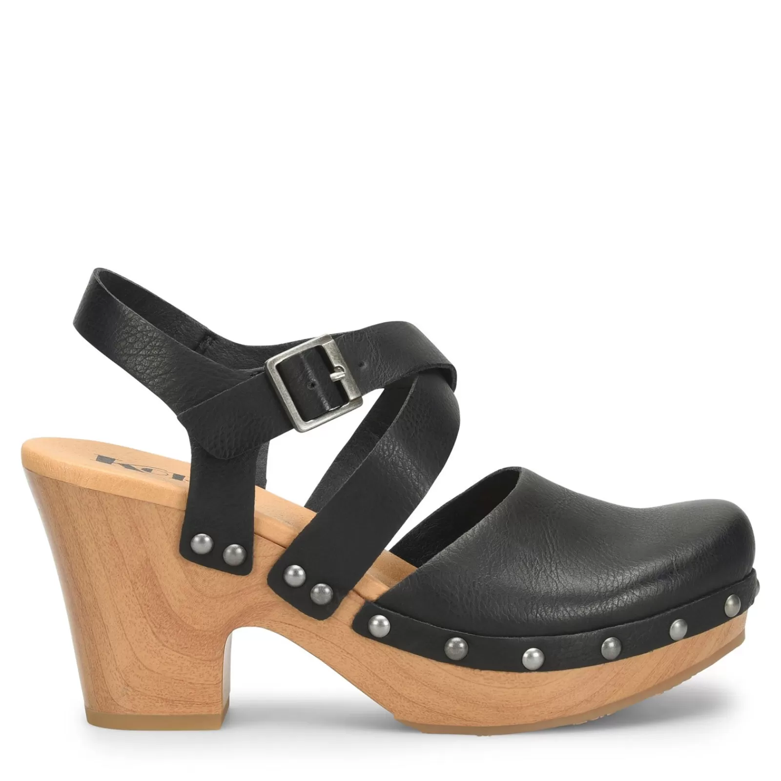 New Korks Women's , Abloom Clog Black