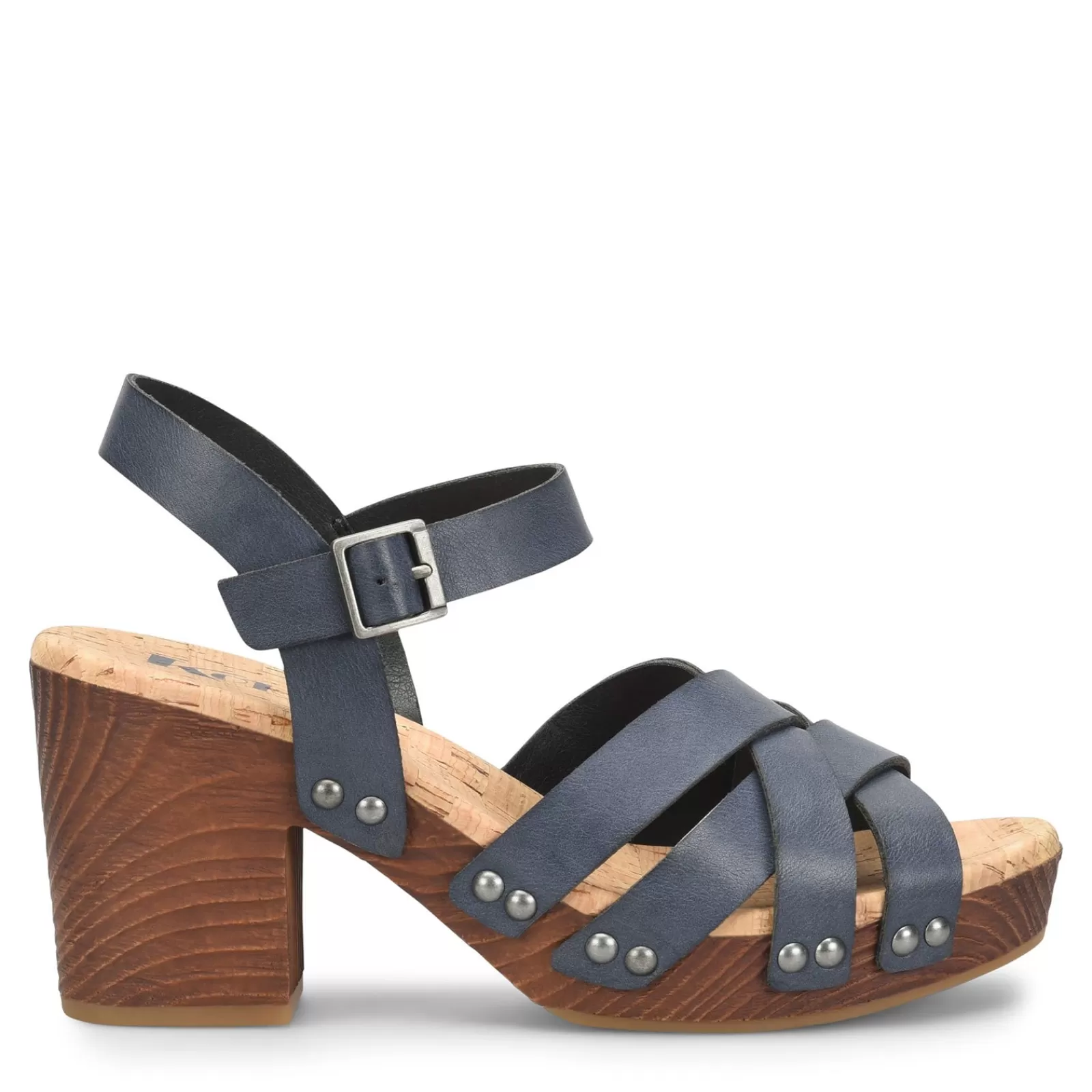 Online Korks Women's , Naomi Sandal Navy