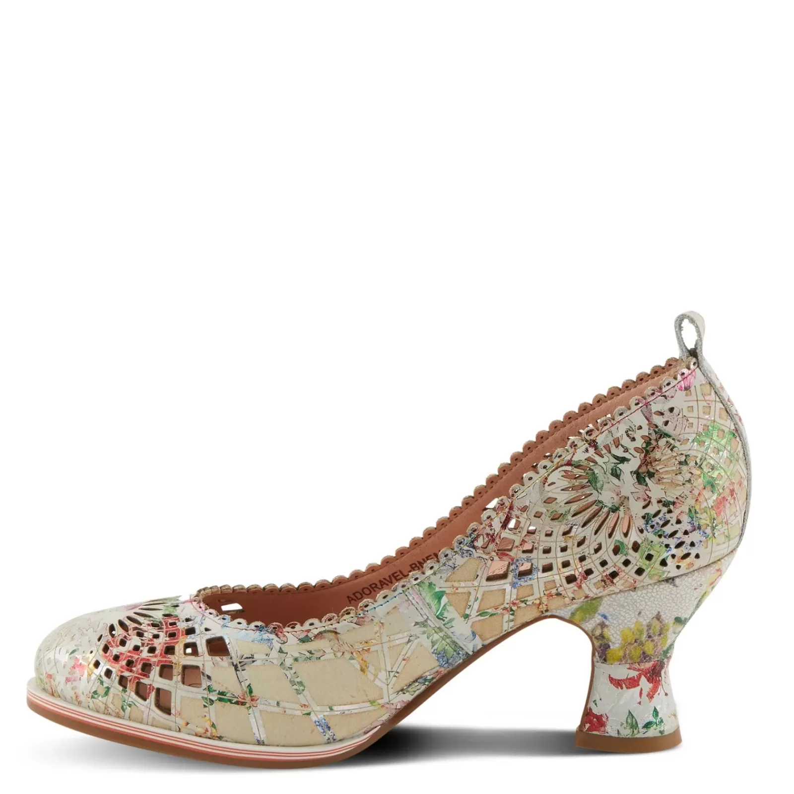 Clearance L Artiste Women's L'Artiste By Spring Step, Adoravel Pump Rainbow