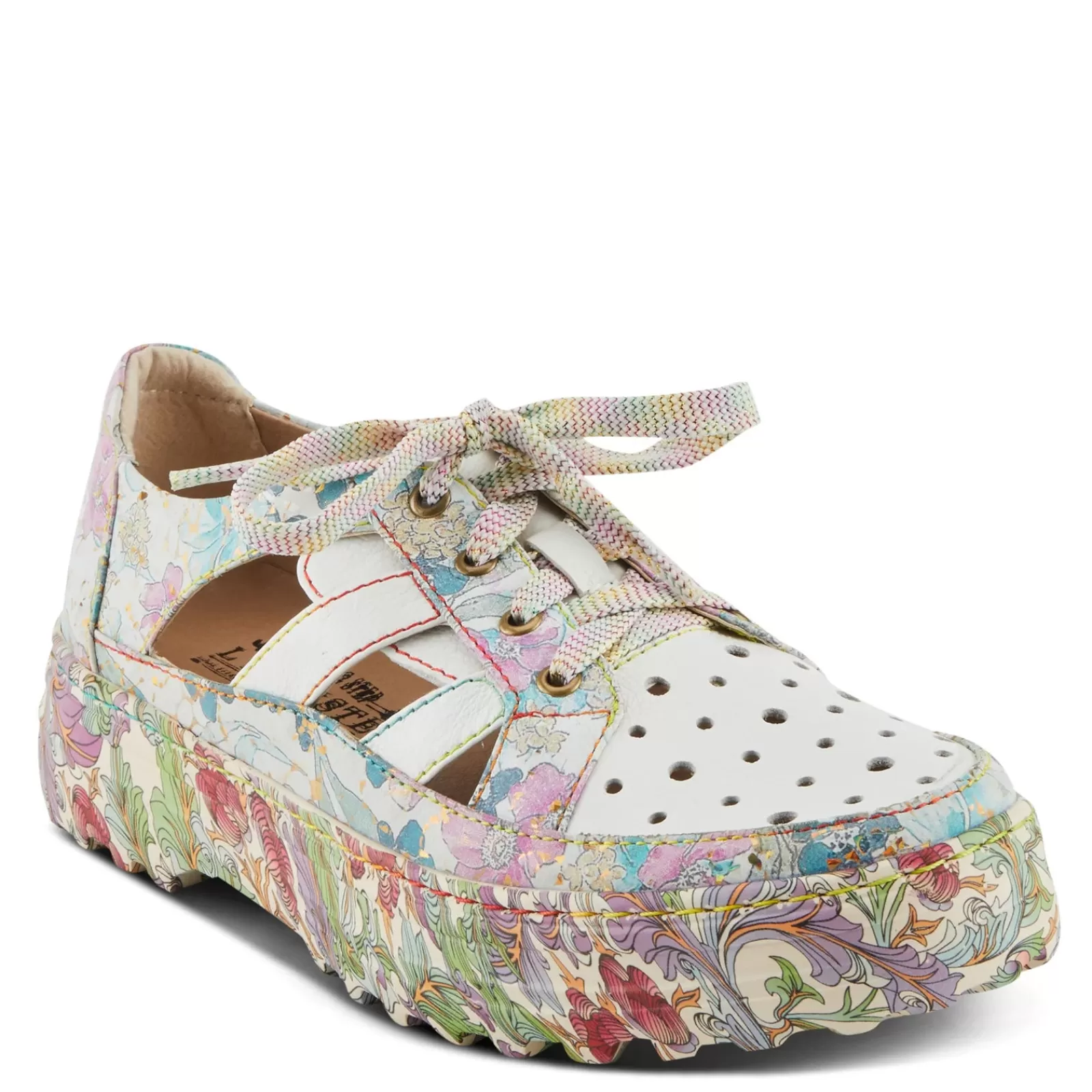 Hot L Artiste Women's L'Artiste by Spring Step, Bodes Sneaker White Multi