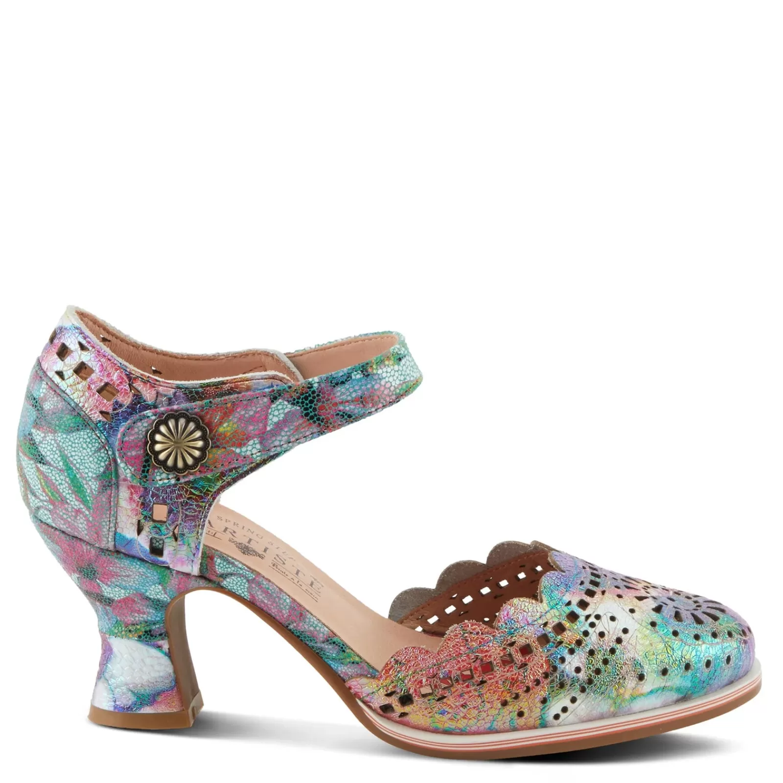 Fashion L Artiste Women's L'Artiste By Spring Step, Luxe Pump Rainbow