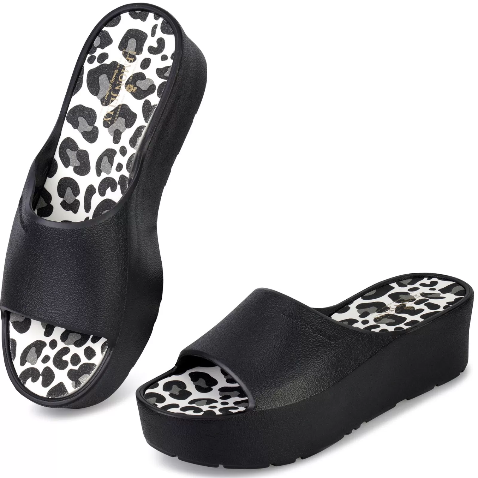 New Lemon Jelly Women's , Enyd Slide Black