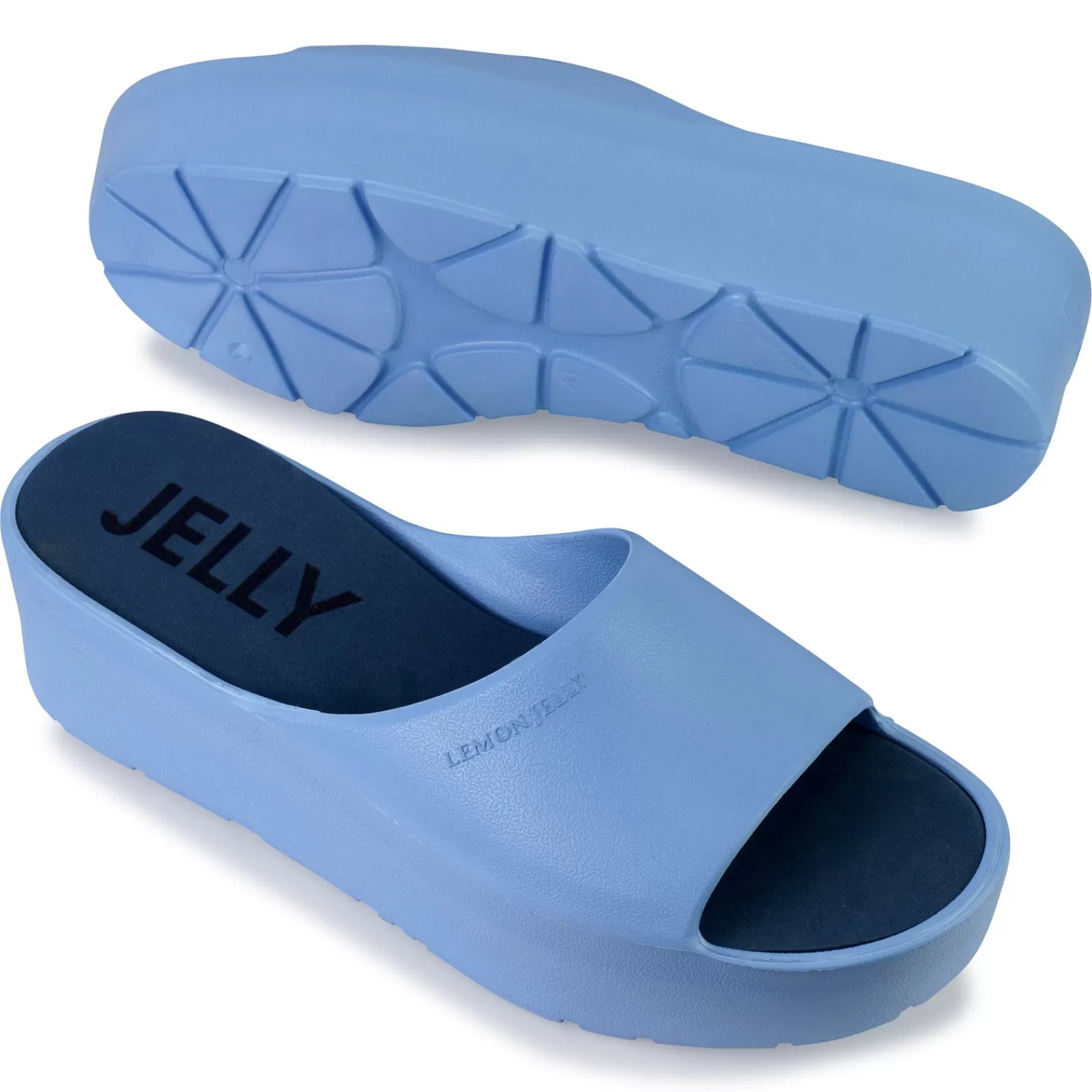 Flash Sale Lemon Jelly Women's , Sunny Slide Sandal Baby Blue