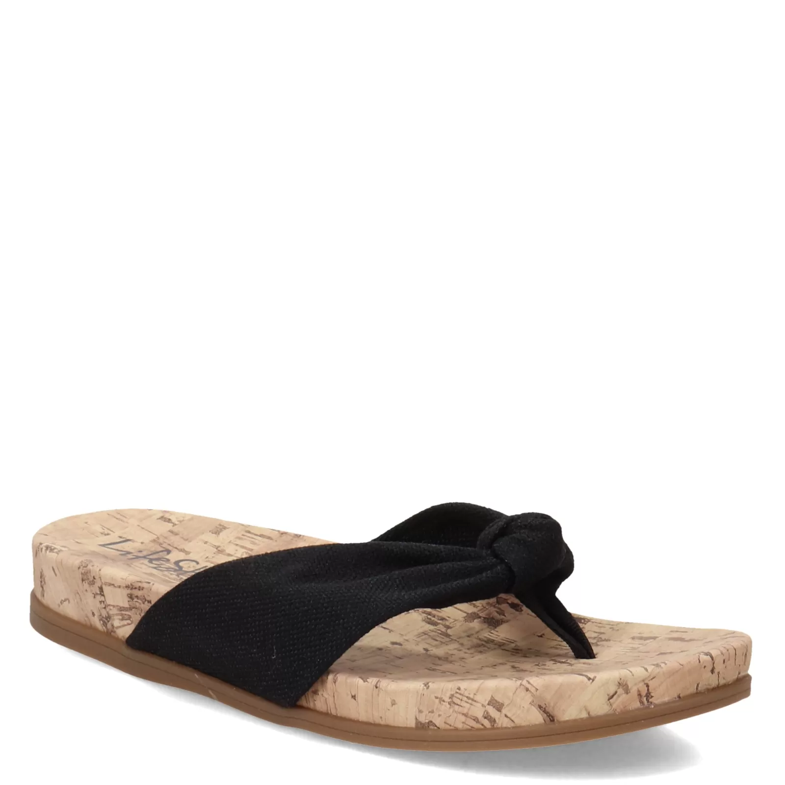 Best Sale LifeStride Women's , Happy Sandal Black Linen