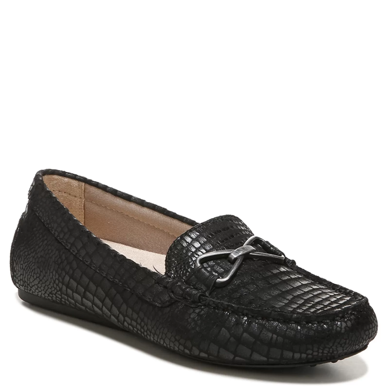 Best LifeStride Women's , Turnpike Loafer Black Croco