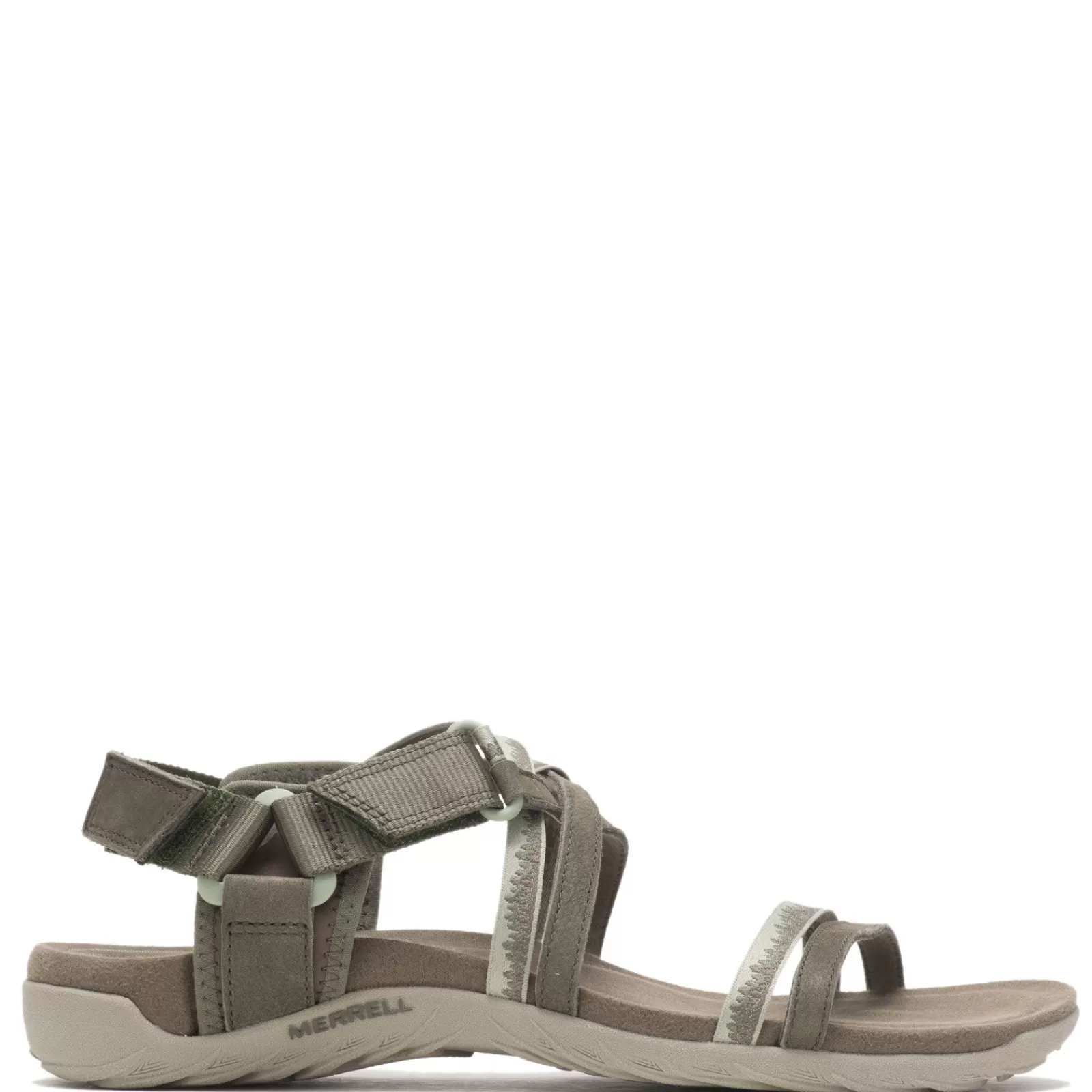 New Merrell Women's , Terran Cush 3 Lattice Sandal Olive