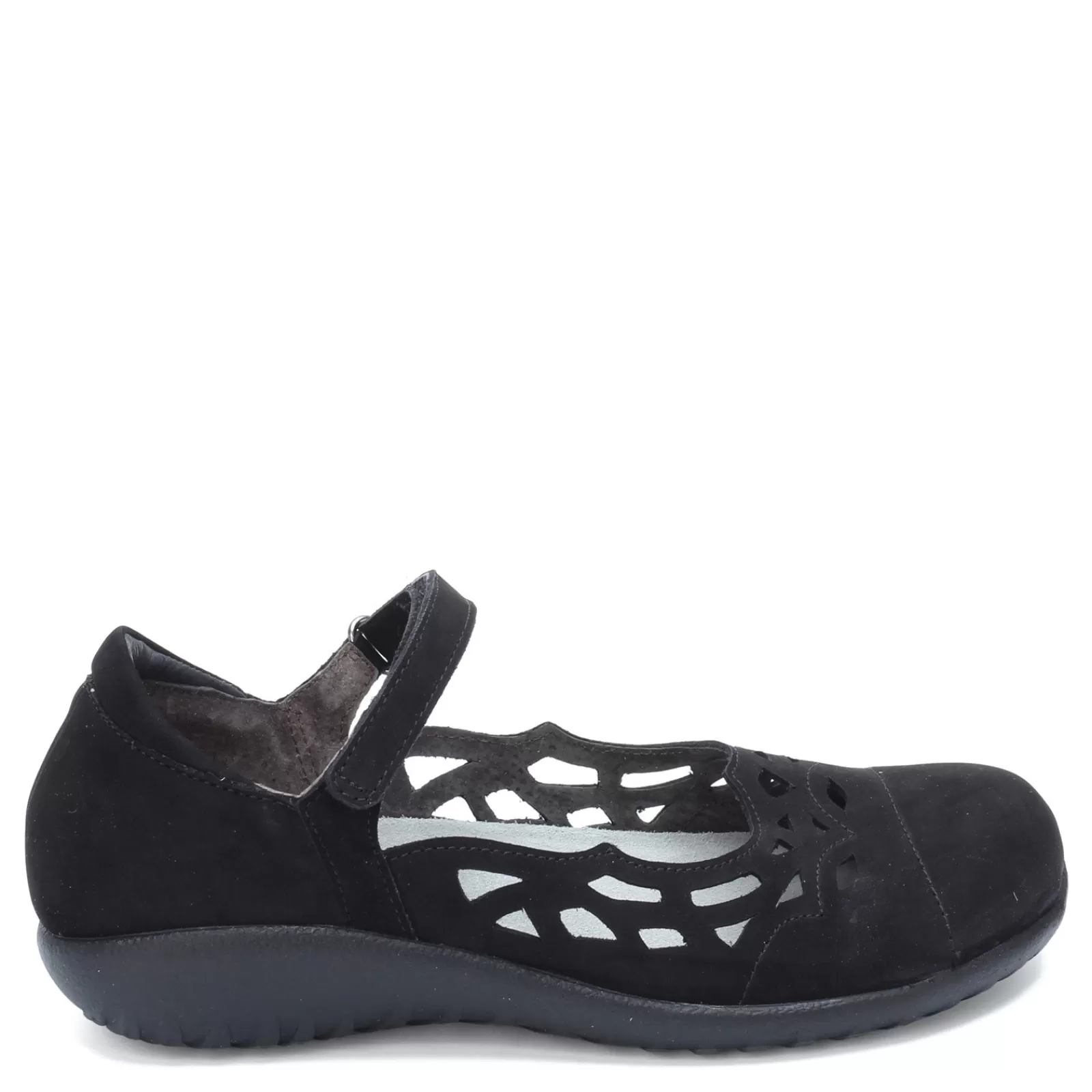 Discount Naot Women's , Agathis Maryjane Black Velvet Nubuck