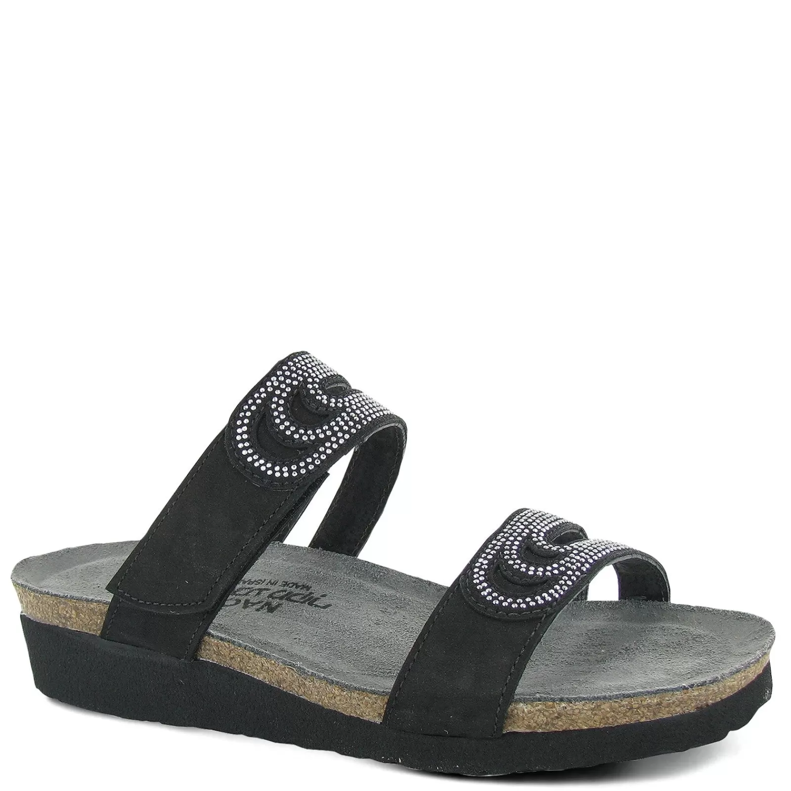 Best Sale Naot Women's , Ainsley Sandal Black Nubuck