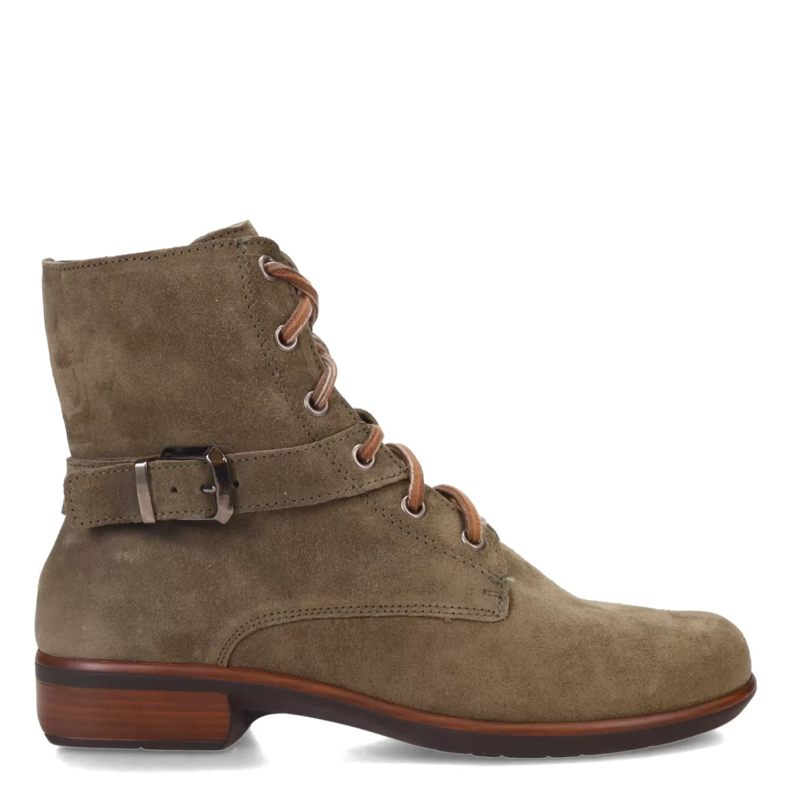 Clearance Naot Women's , Alize Boot Oily Olive Suede