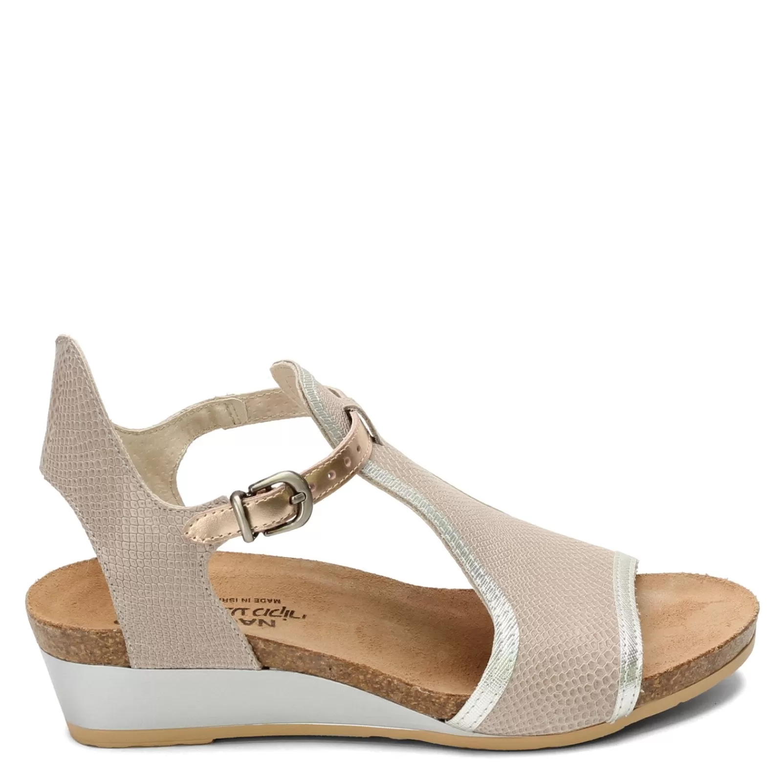 Clearance Naot Women's , Fiona Sandal Beige Reptile