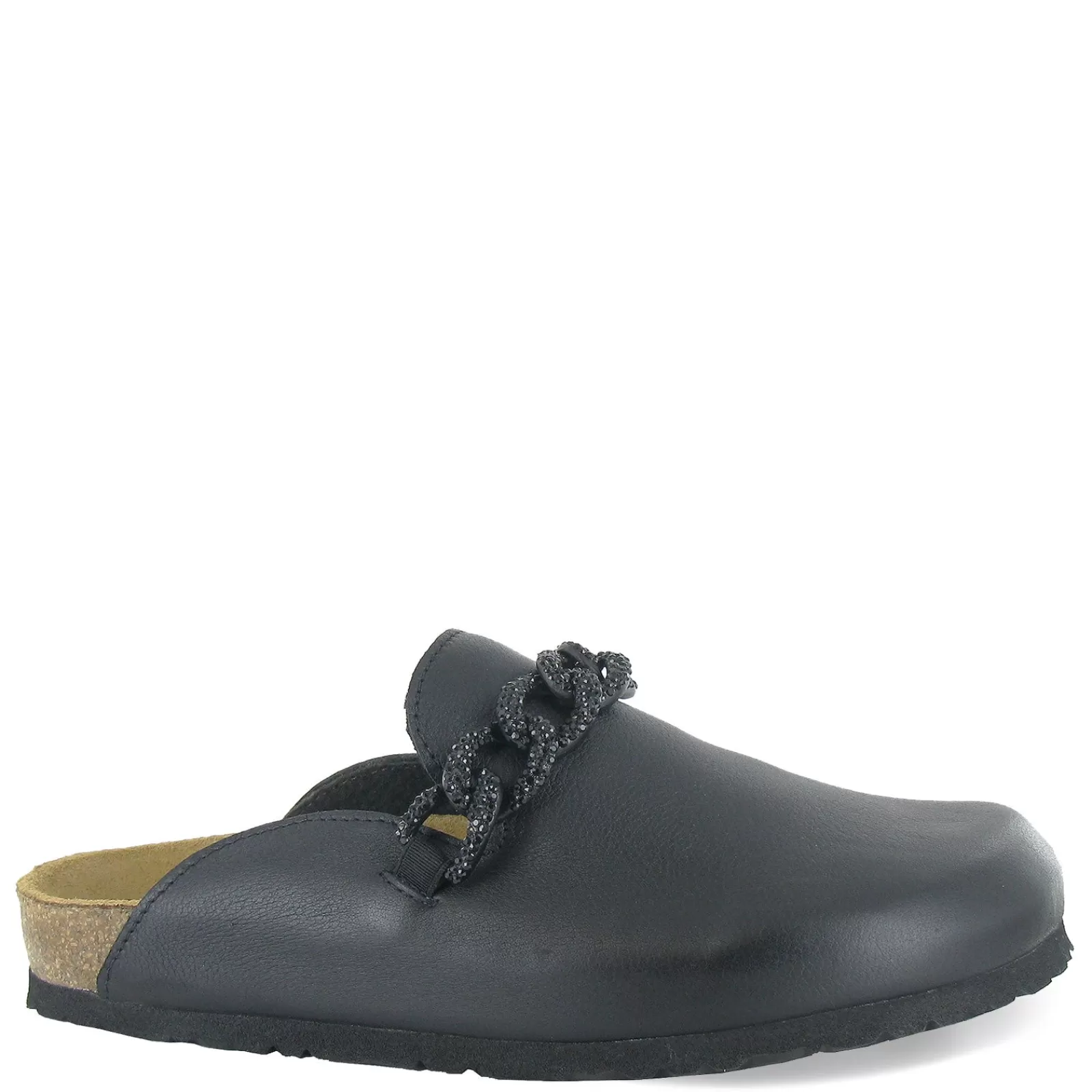 Best Naot Women's , Memphis Clog Soft Black Leather