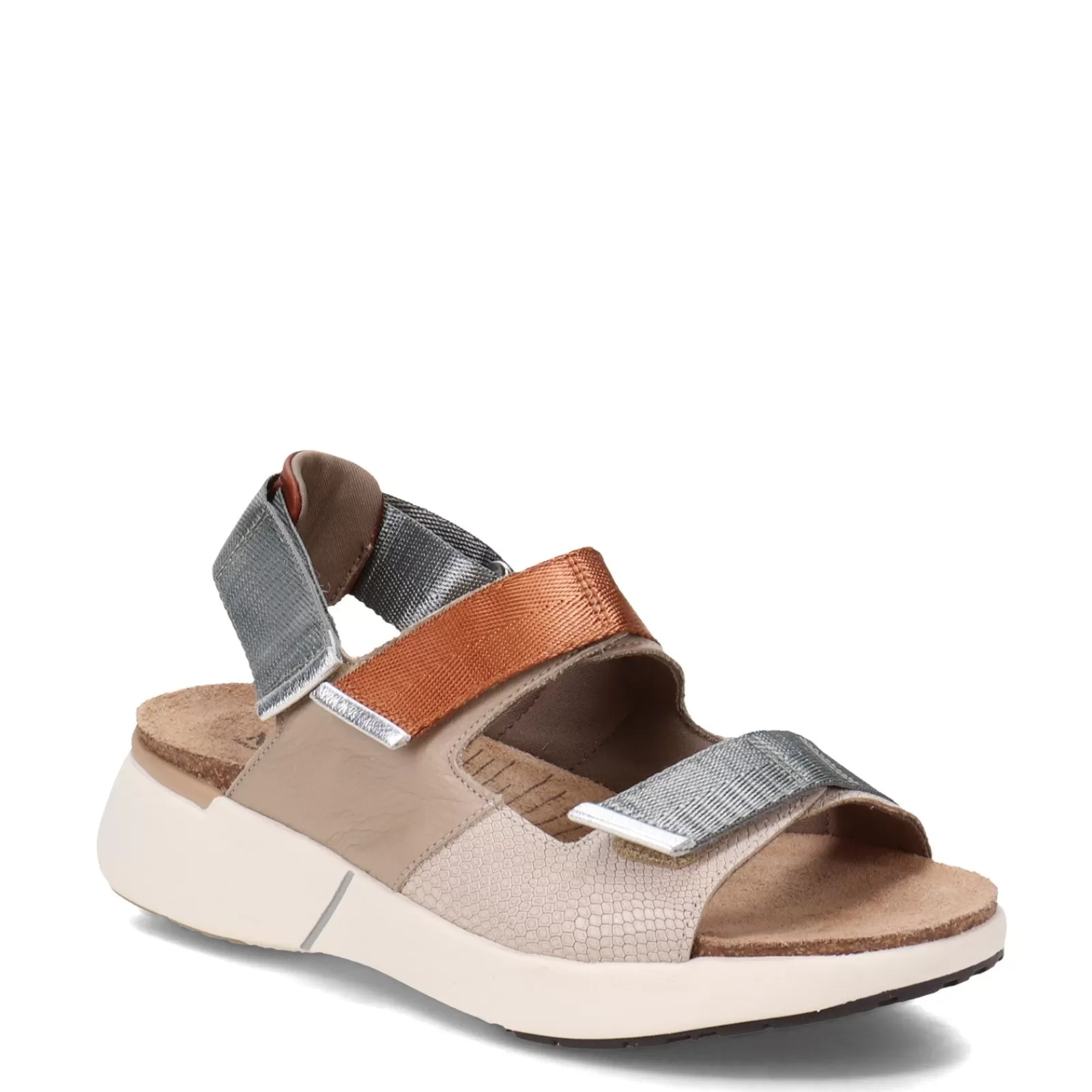 Best Naot Women's , Odyssey Sandal Beige/Grey/Brown