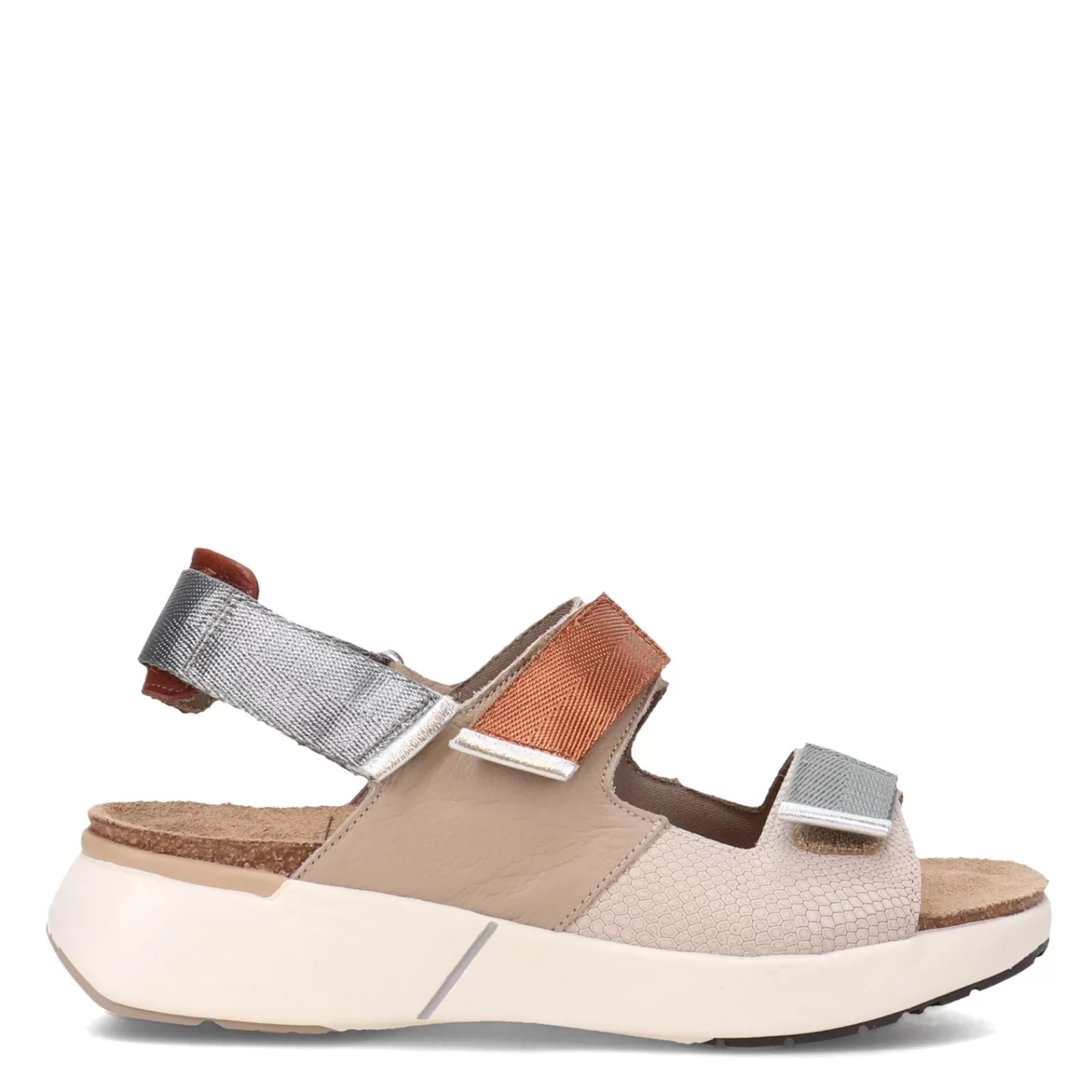 Best Naot Women's , Odyssey Sandal Beige/Grey/Brown