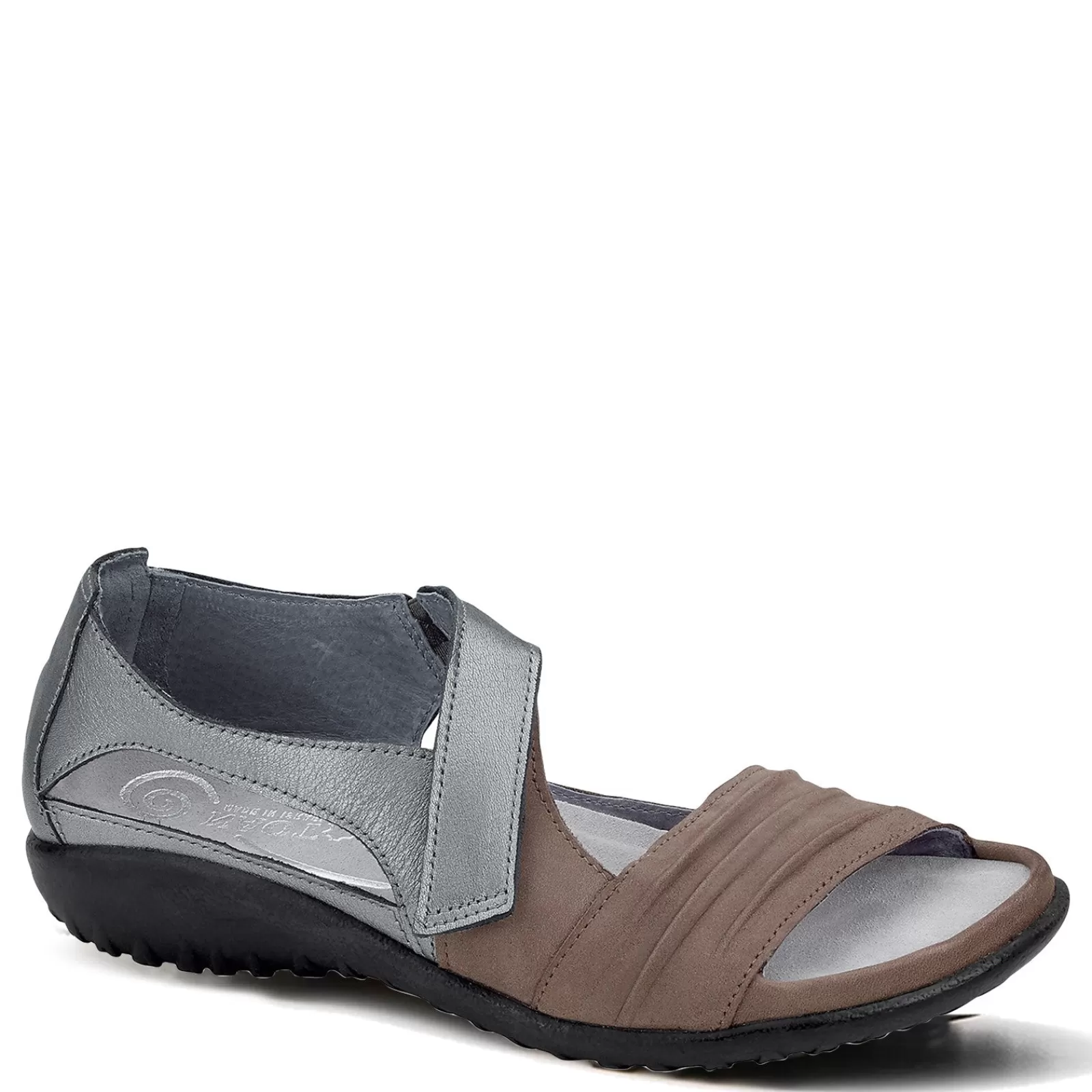 Clearance Naot Women's , Papaki Sandal Shitake Nubuck/Sterling