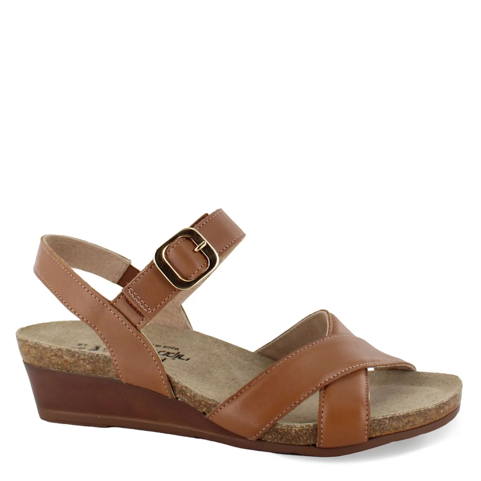 Sale Naot Women's , Throne Sandal Caramel