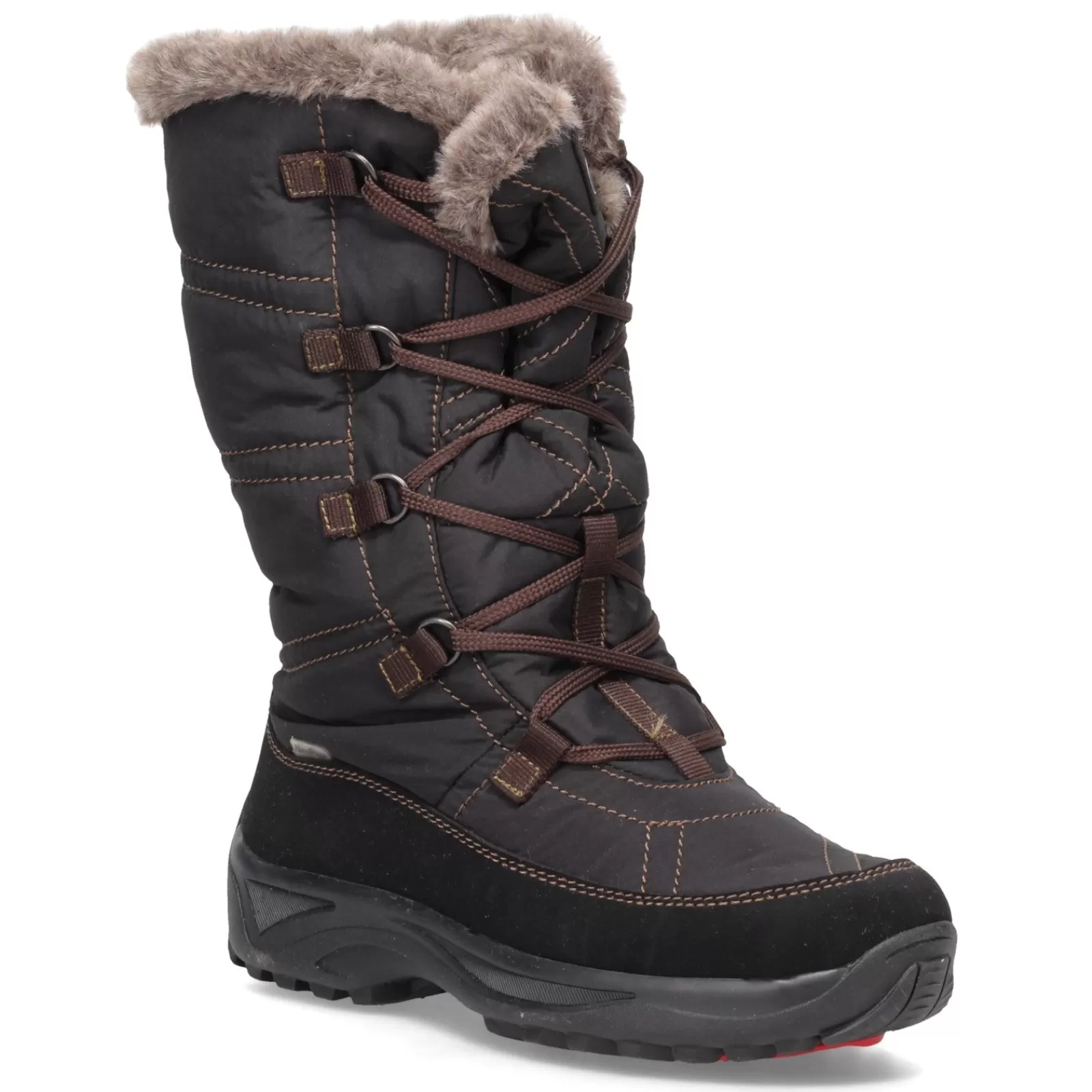 Clearance Naot Women's , Vail Snow Boot Black Brown