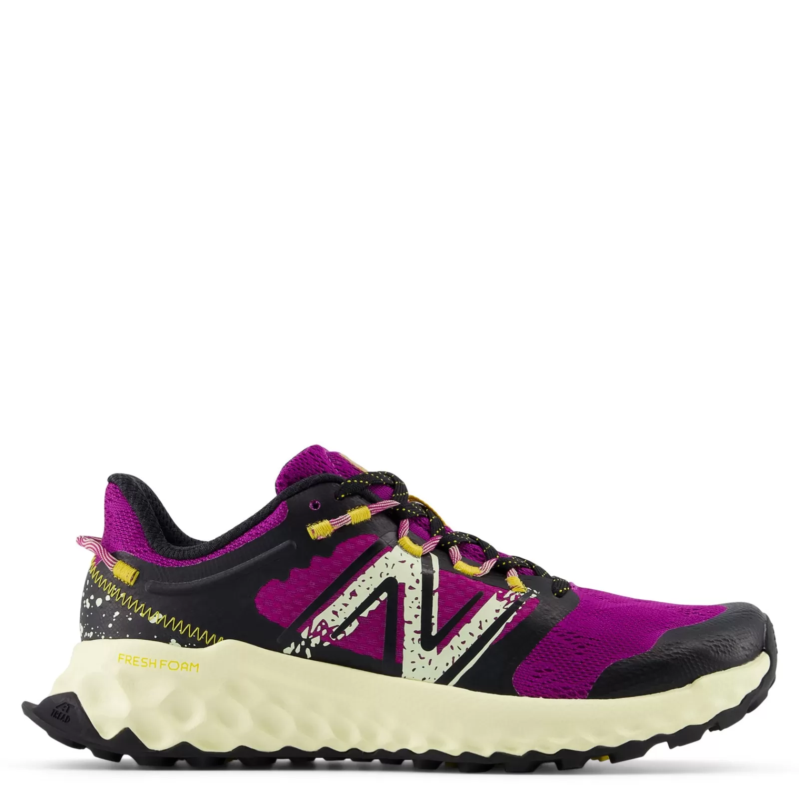 Sale New Balance Women's , Fresh Foam Garoe Trail Running Shoe Fuchsia Purple/Black/Ambient Light