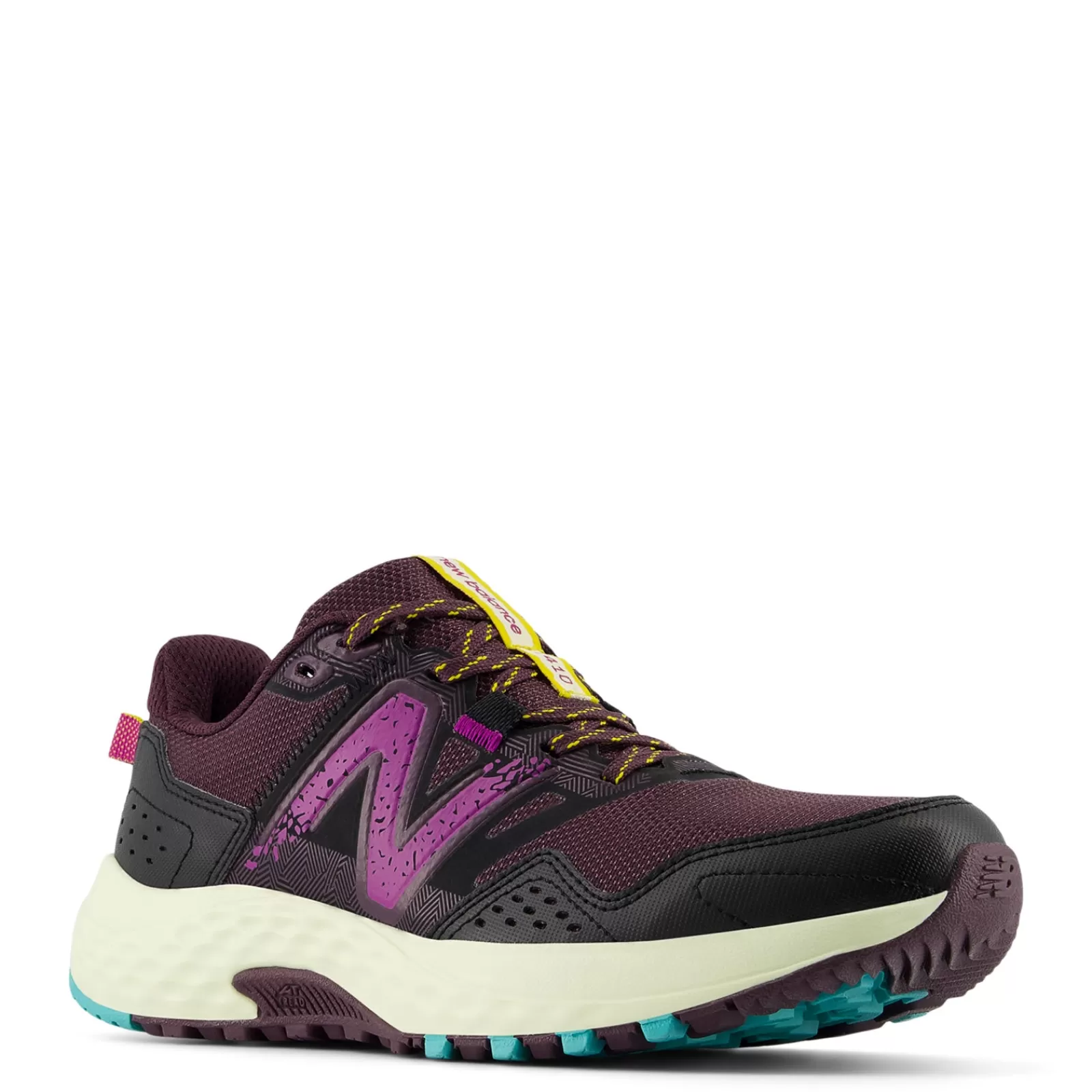 Best New Balance Women's , WT410V8 Trail Running Shoe Fuchsia Purple/Black/Ambient Light