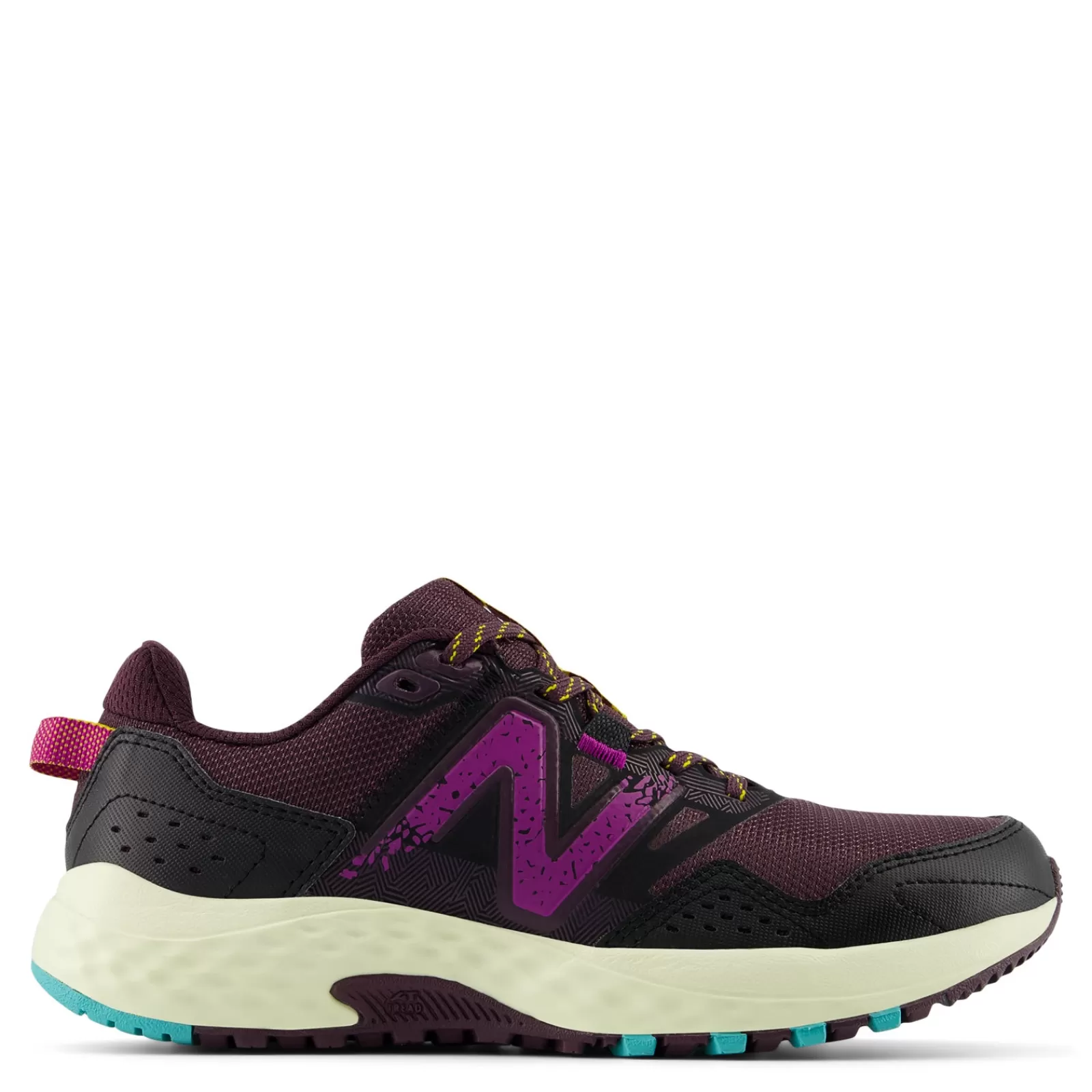 Best New Balance Women's , WT410V8 Trail Running Shoe Fuchsia Purple/Black/Ambient Light