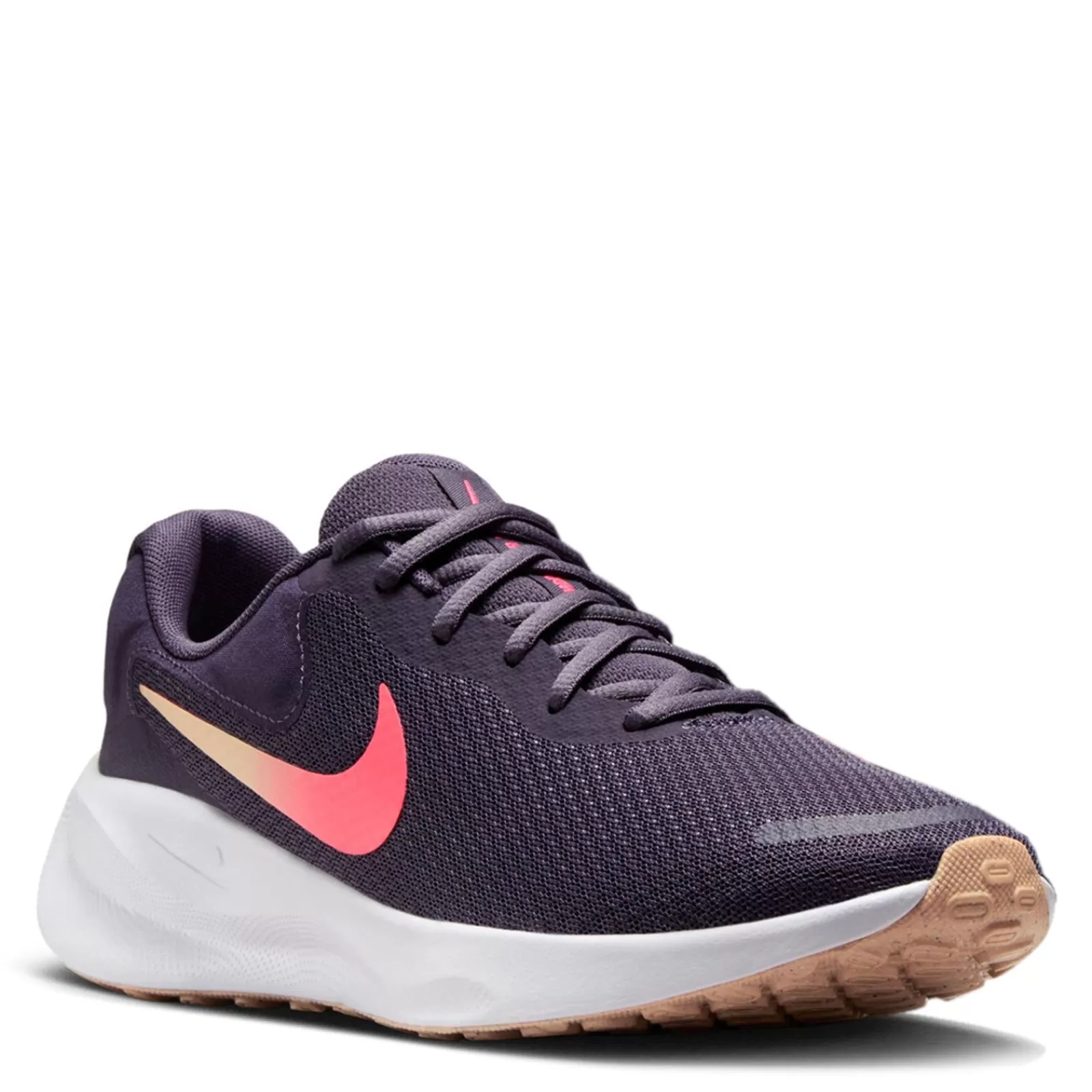 Best Sale Nike Women's , Revolution 7 Running Shoe Dark Raisin/Crimson Tint-White-Hot Punch