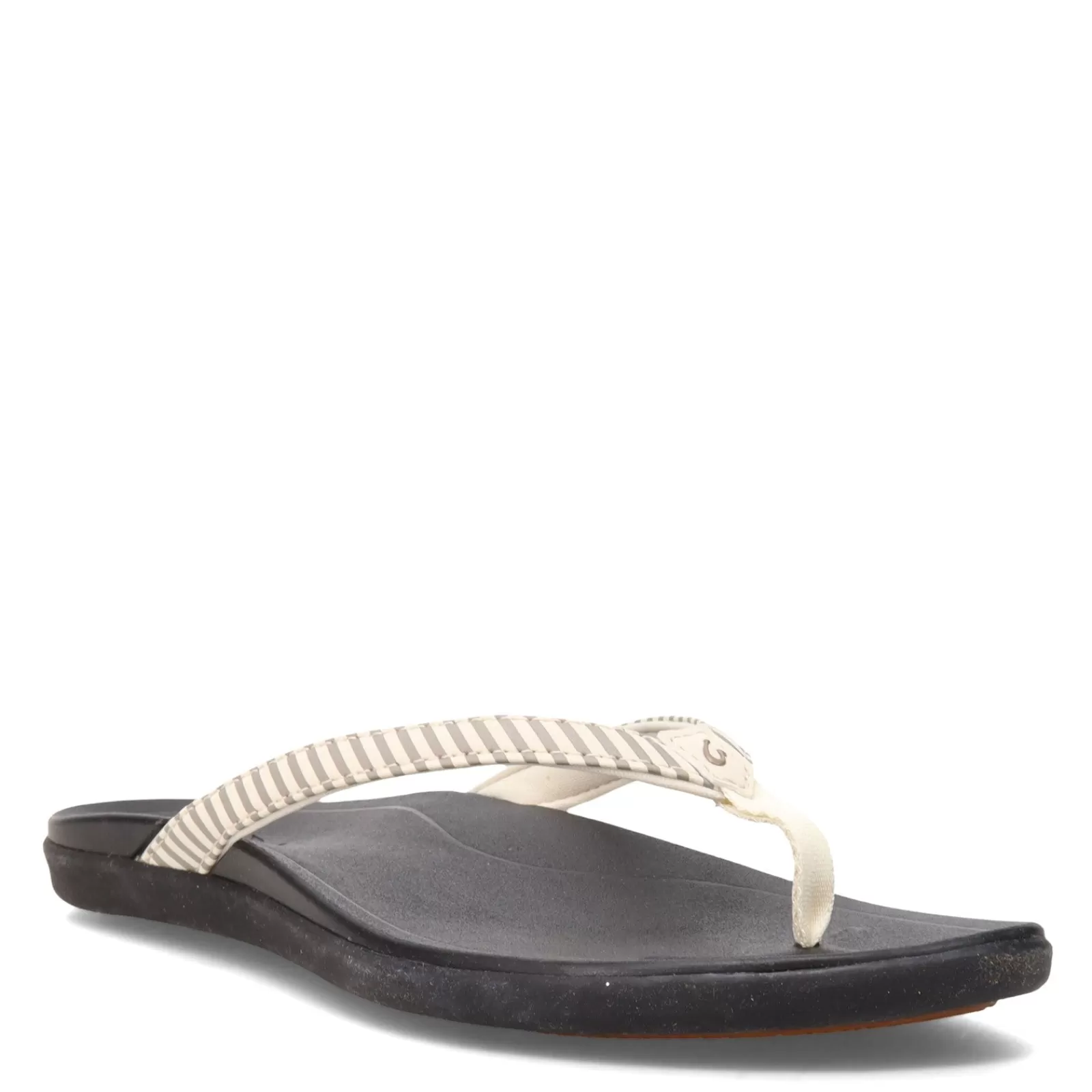 Shop OluKai Women's , Ho'opio Thong Sandal Bone Stripe