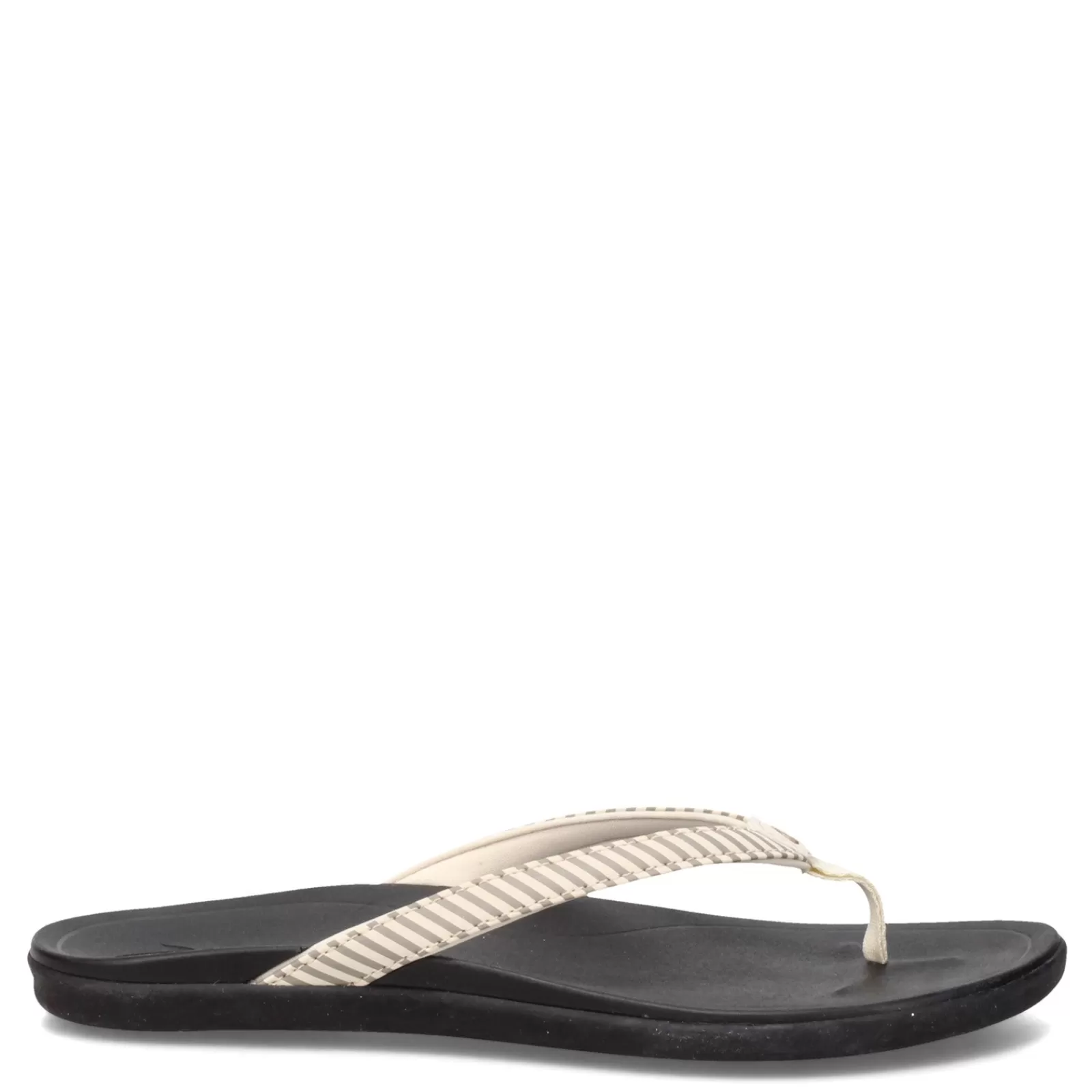 Shop OluKai Women's , Ho'opio Thong Sandal Bone Stripe