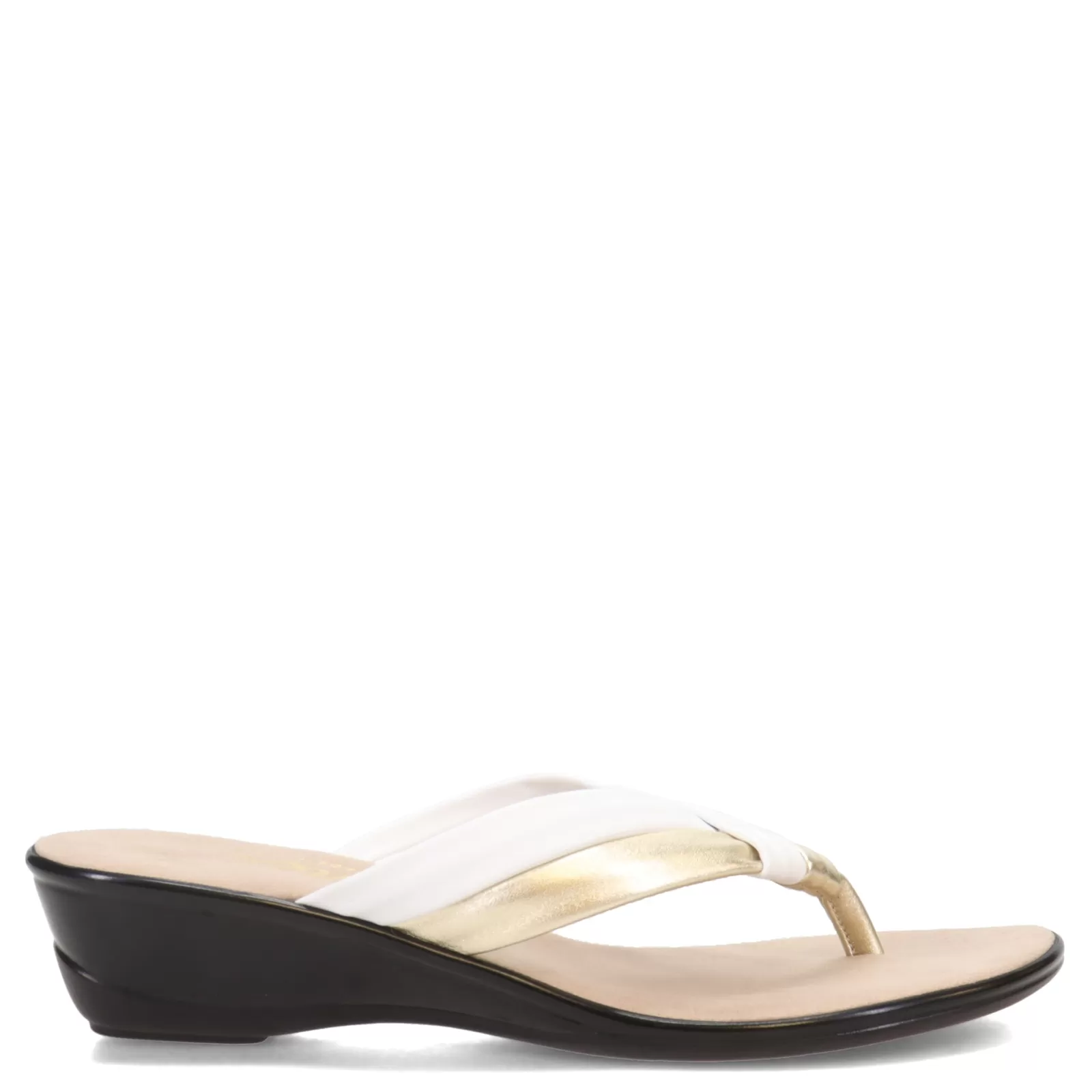 New Onex Women's , Melba Sandal White Gold