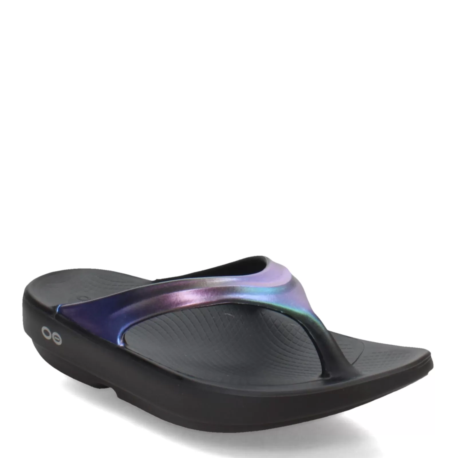 Outlet OOFOS Women's , OOlala Luxe Sandal Midnight Spectre