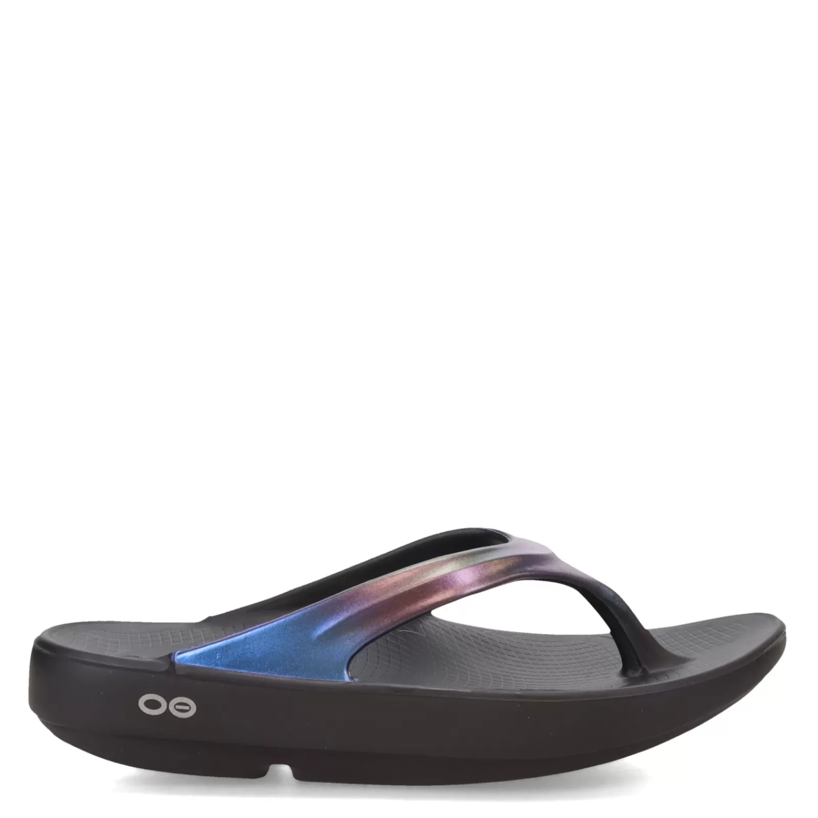 Outlet OOFOS Women's , OOlala Luxe Sandal Midnight Spectre