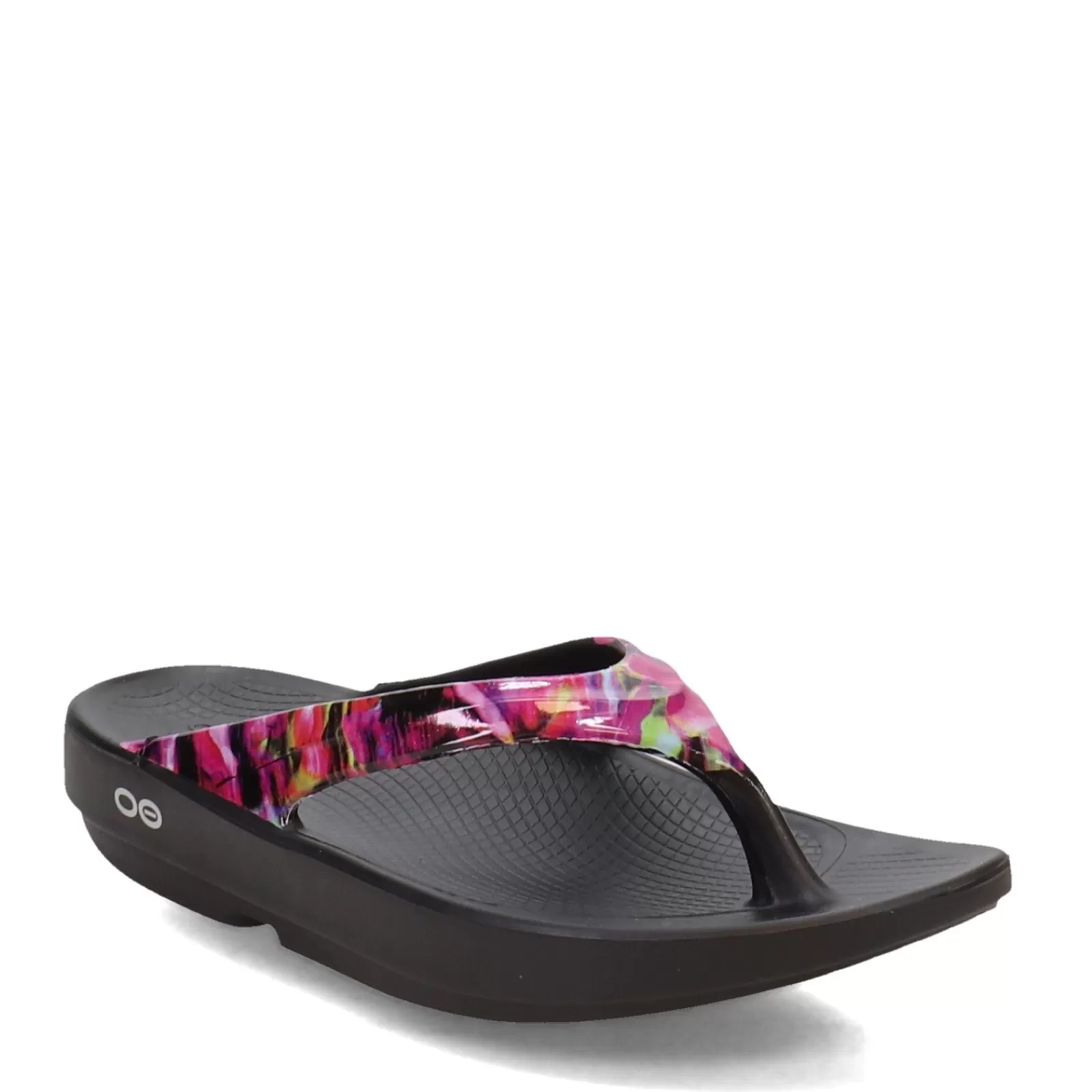 Clearance OOFOS Women's , OOlala Sandal Neon Rose