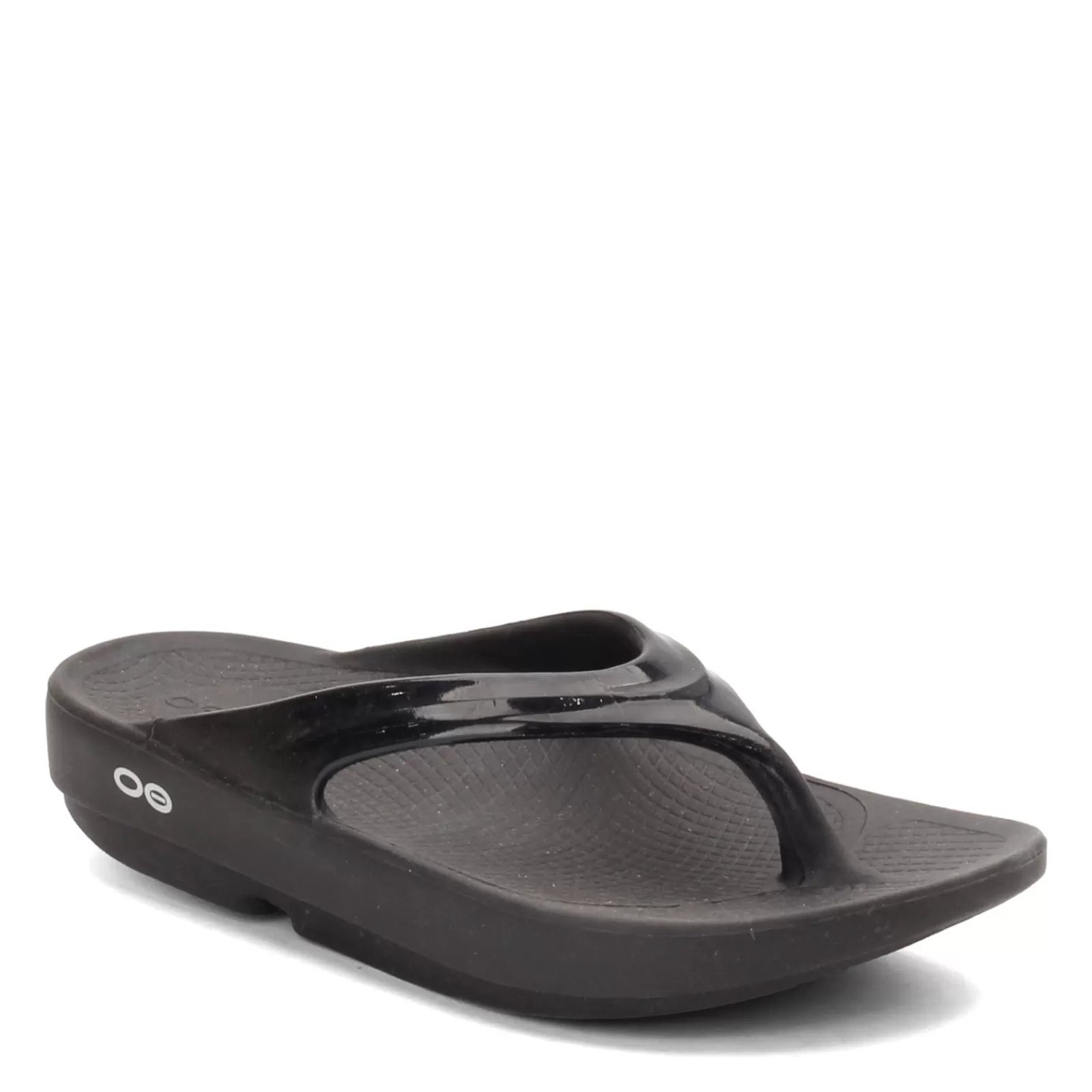 Online OOFOS Women's , OOlala Sandal Black Patent