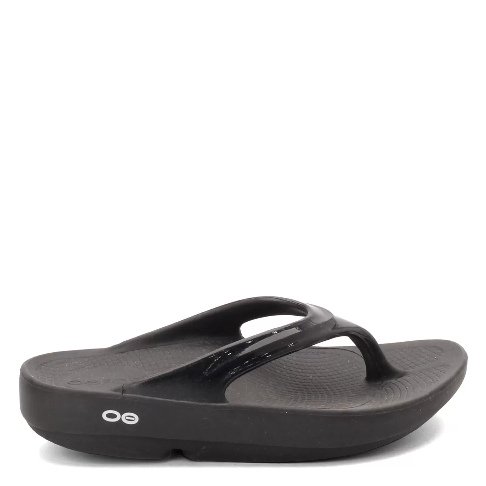 Online OOFOS Women's , OOlala Sandal Black Patent