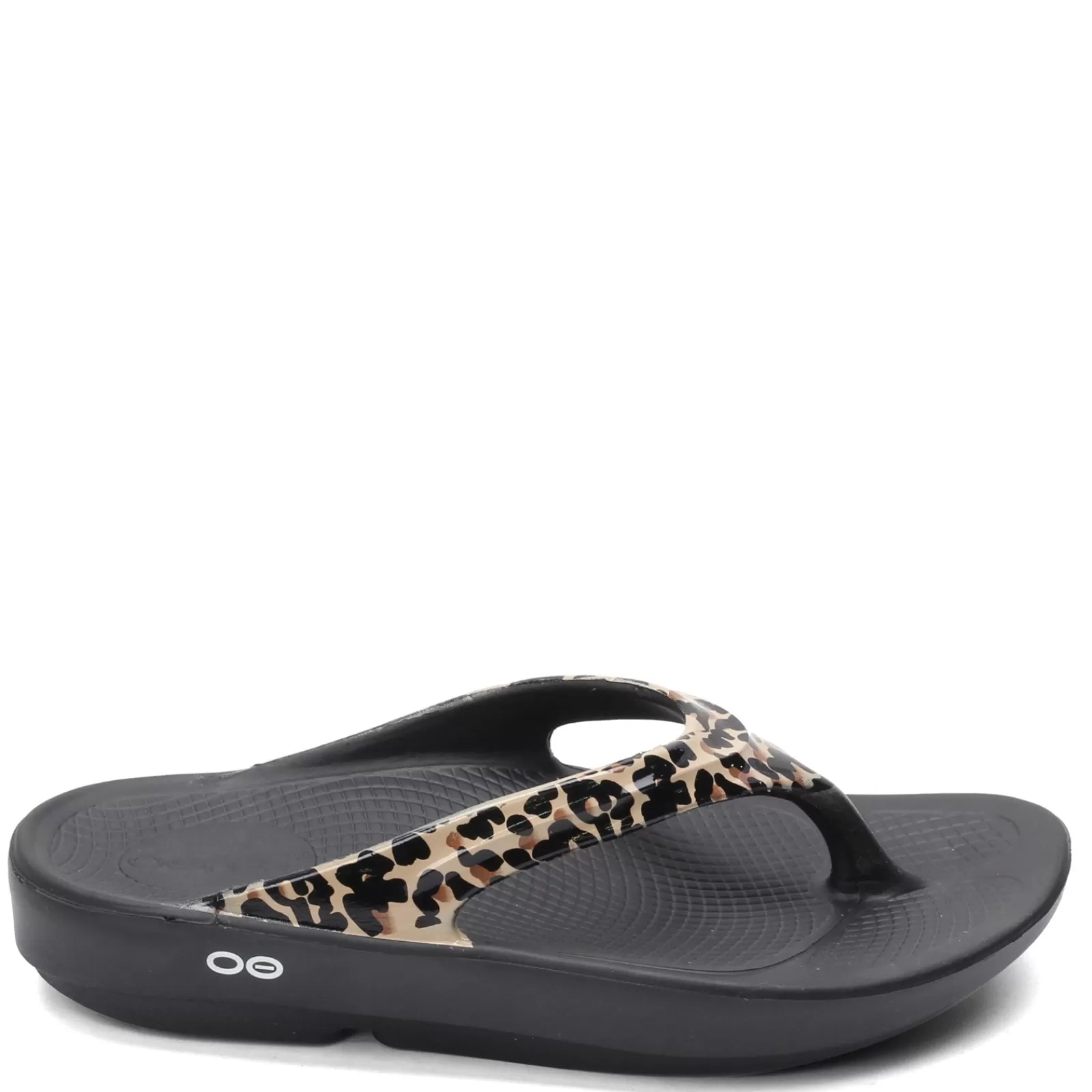 New OOFOS Women's , OOlala Sandal Leopard