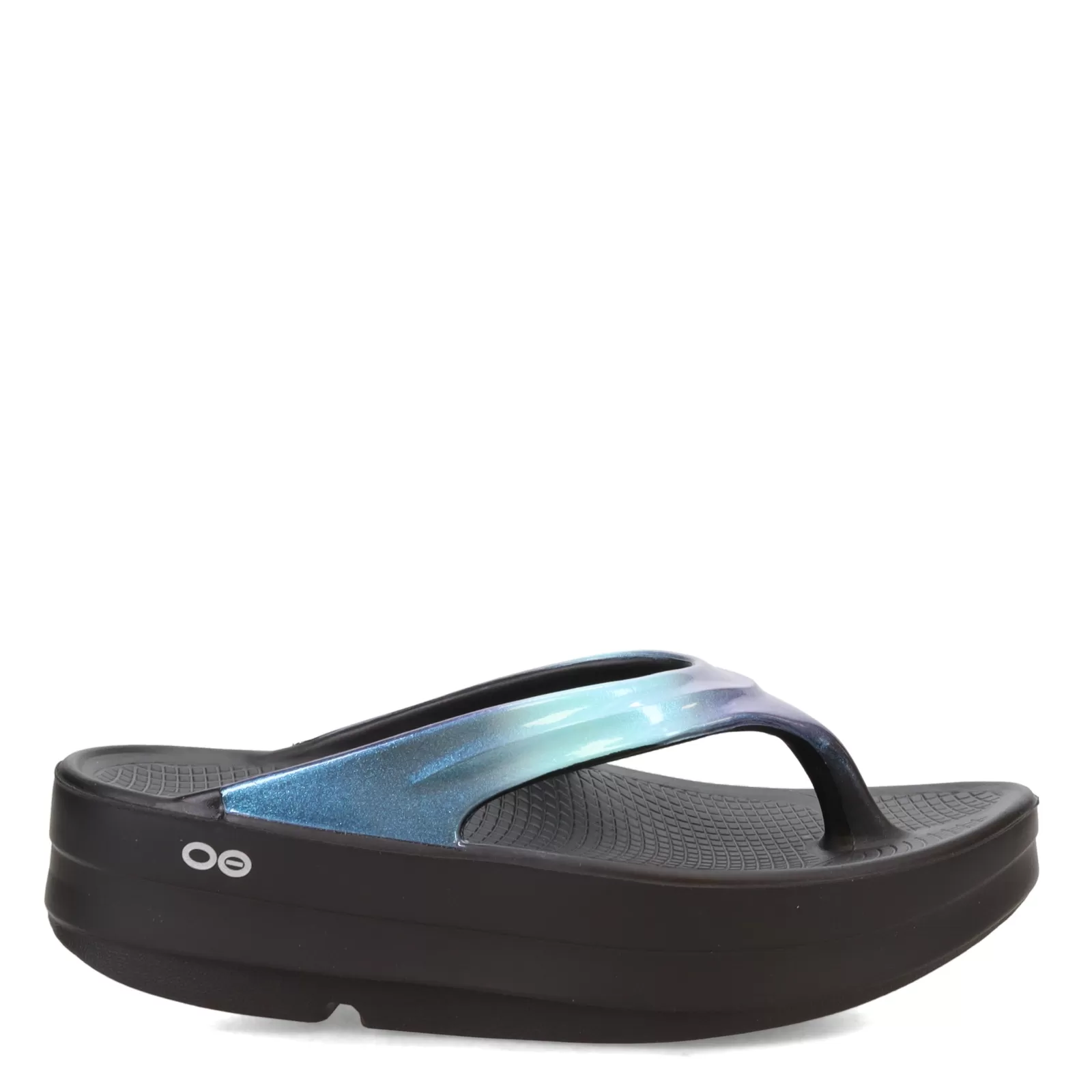 New OOFOS Women's , OOmega OOlala Luxe Sandal Atlantis