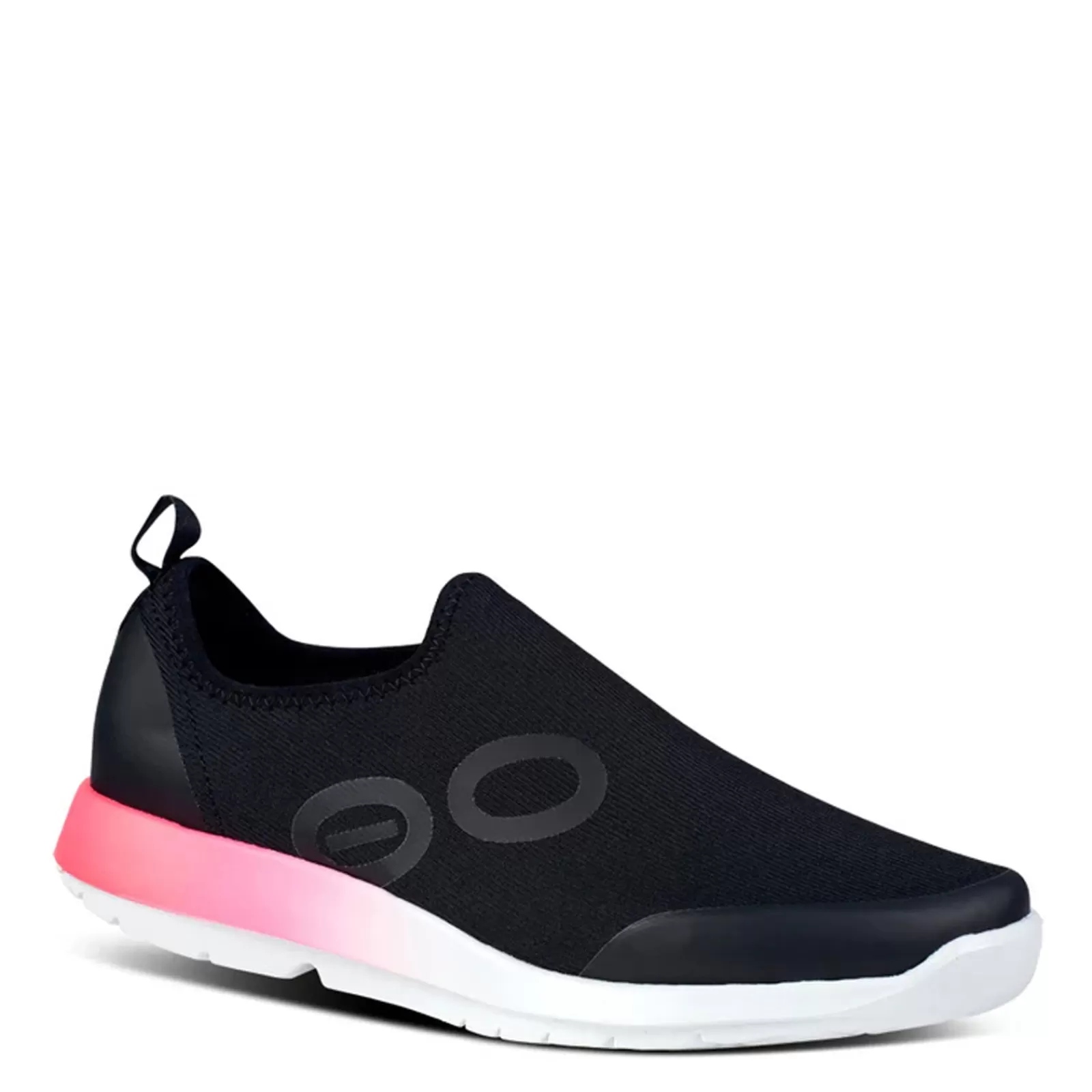 Hot OOFOS Women's , OOmg Sport Sneaker Black / Pink Fade