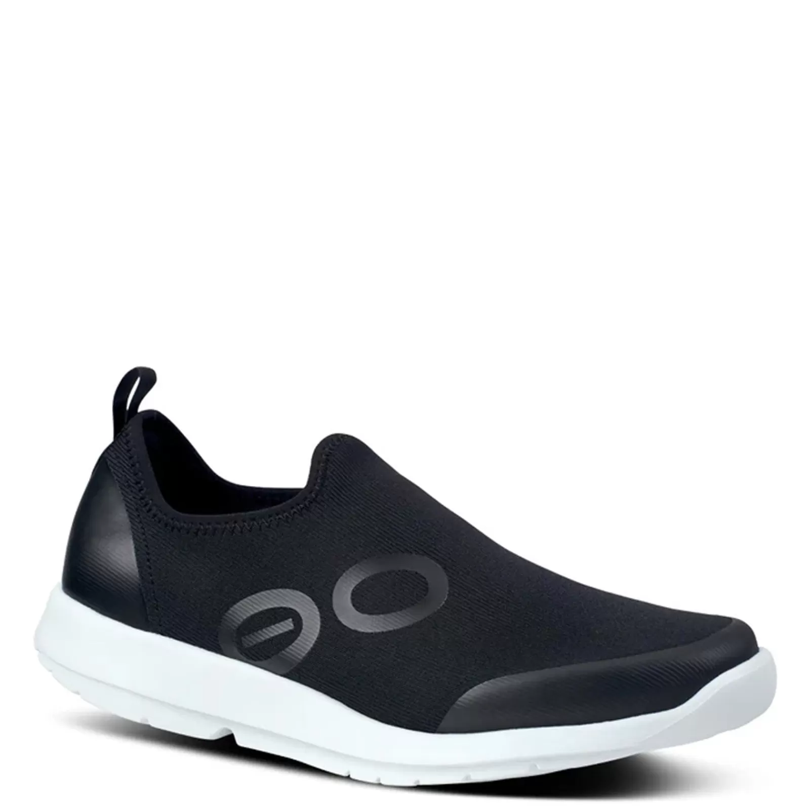 Outlet OOFOS Women's , OOmg Sport Sneaker Black White