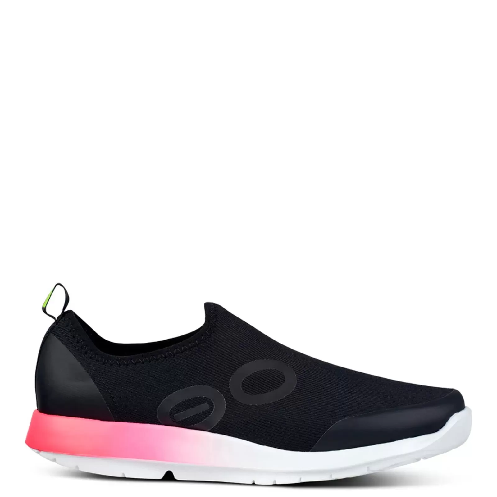 Hot OOFOS Women's , OOmg Sport Sneaker Black / Pink Fade