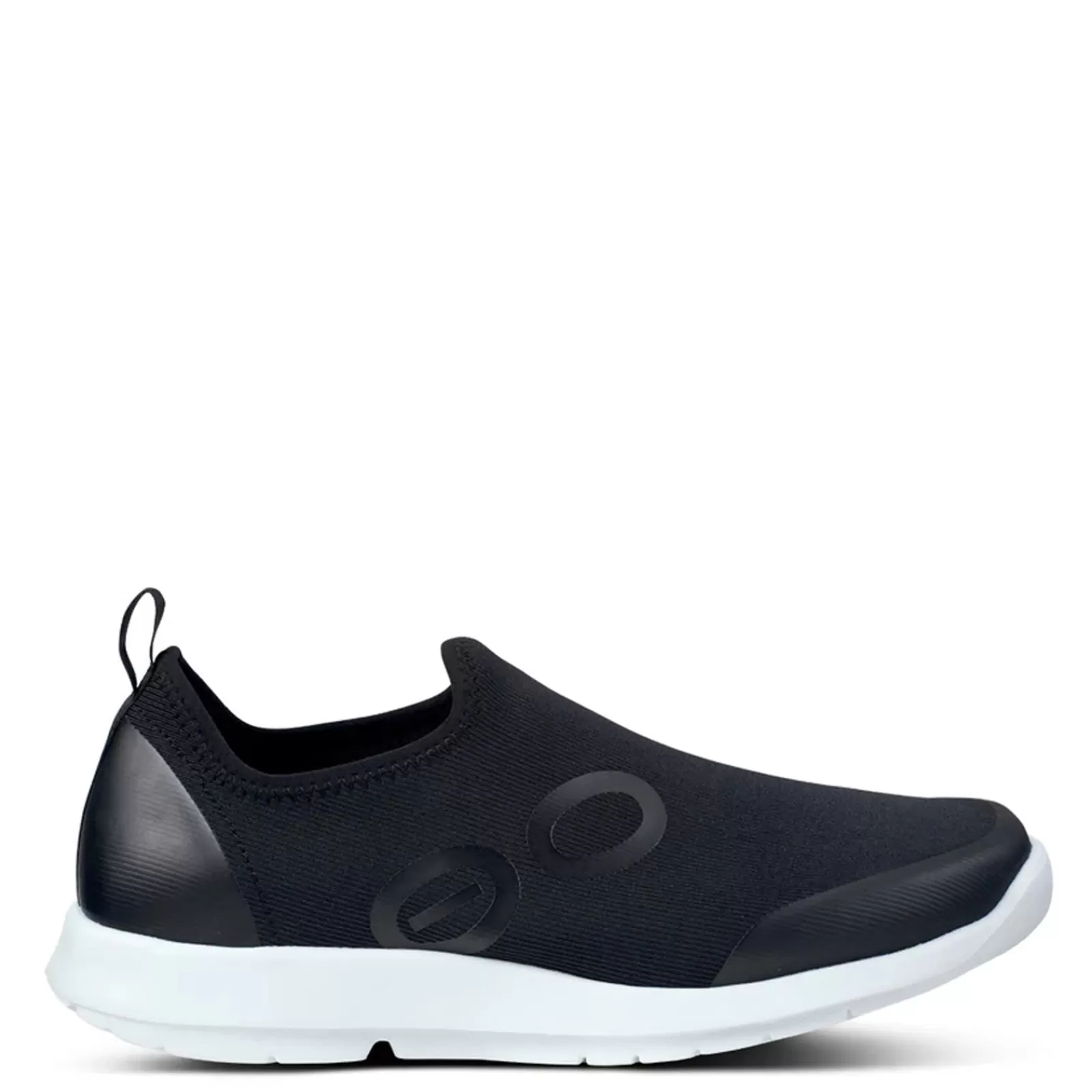 Outlet OOFOS Women's , OOmg Sport Sneaker Black White