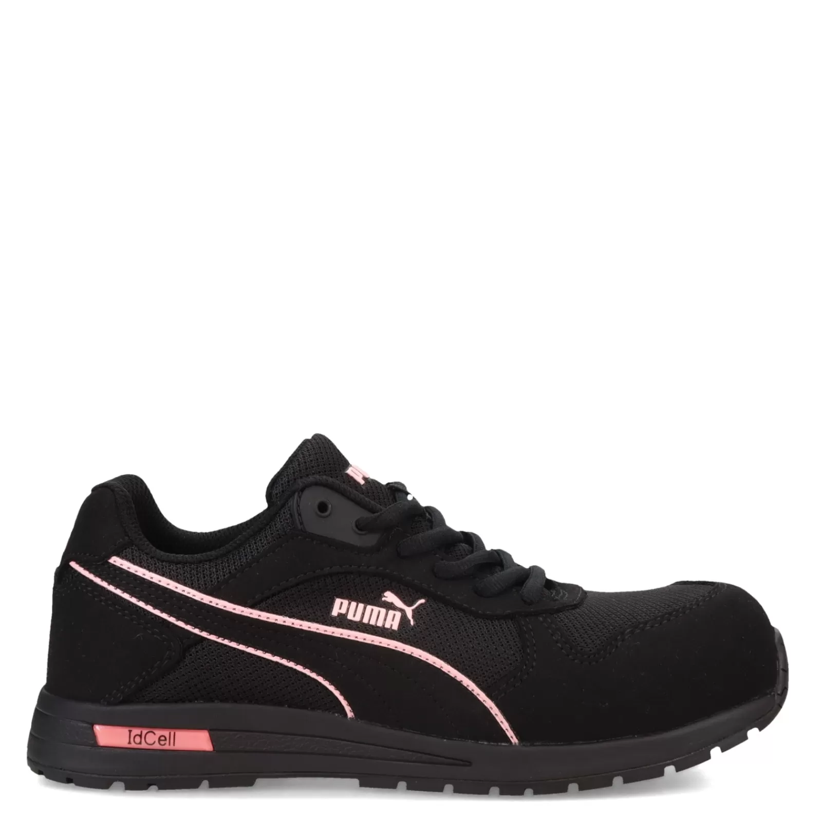 Best Sale Puma Safety Women's , Frontside Low Work Shoe Black Pink