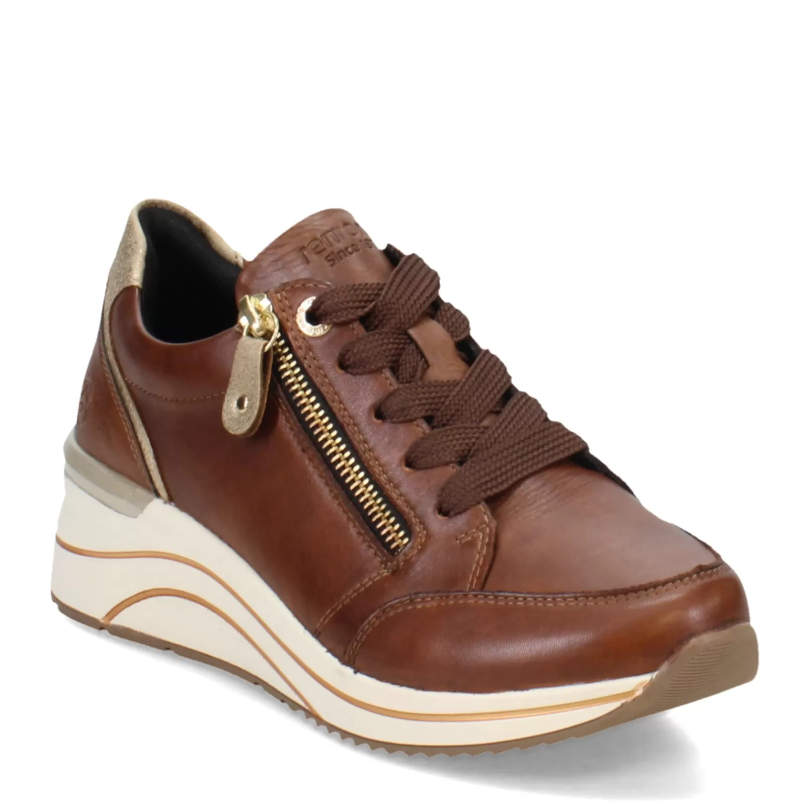 Best Sale Rieker Women's Remonte, Eleni Sneaker Brown