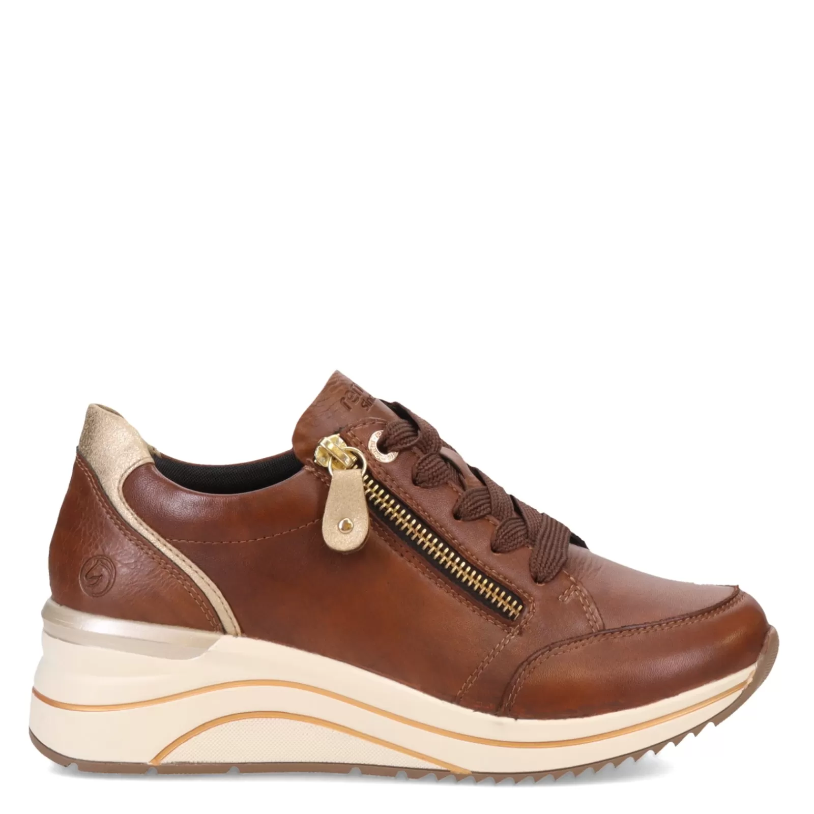 Best Sale Rieker Women's Remonte, Eleni Sneaker Brown