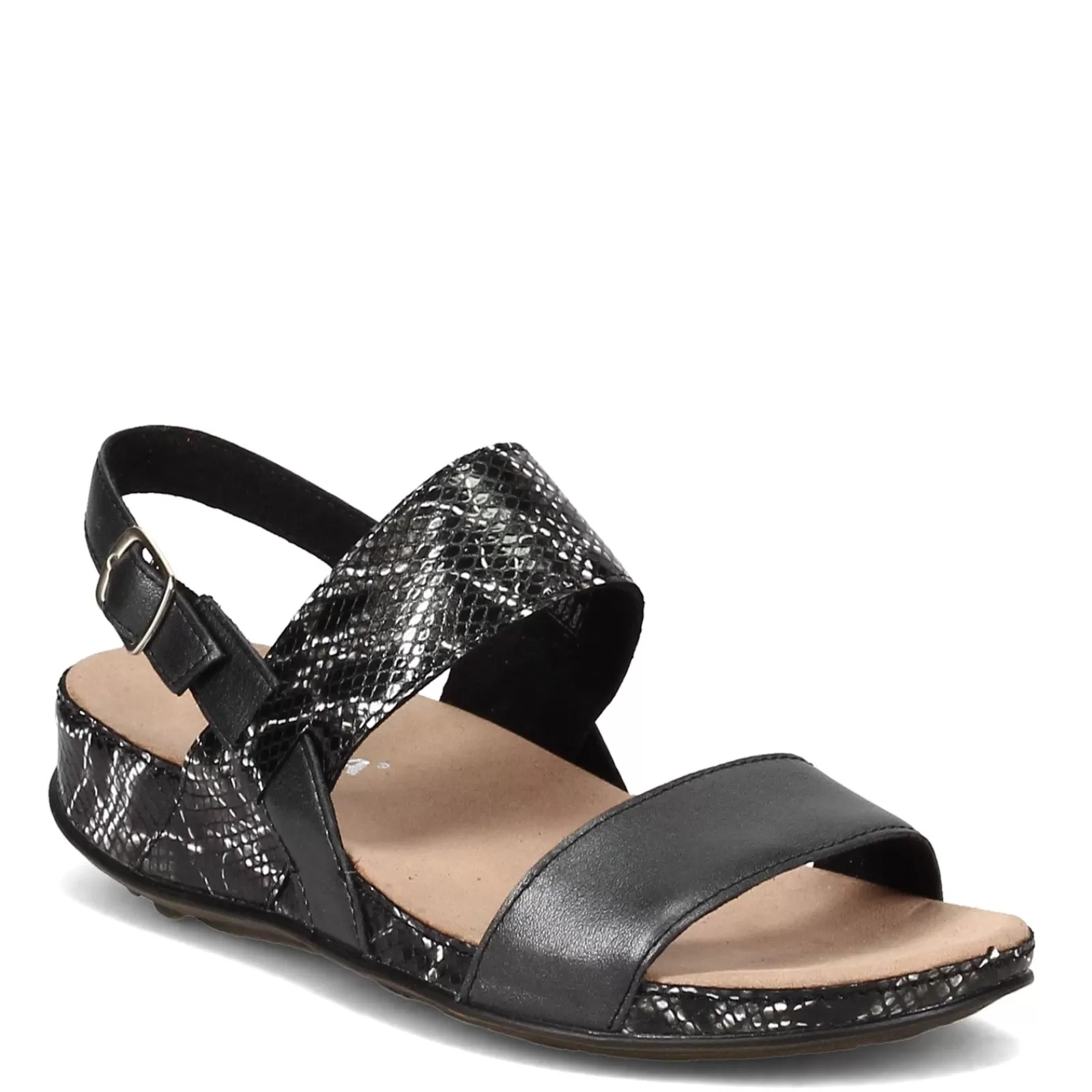 Best Romika Women's , Fidschi 67 Sandal Black Snake Print